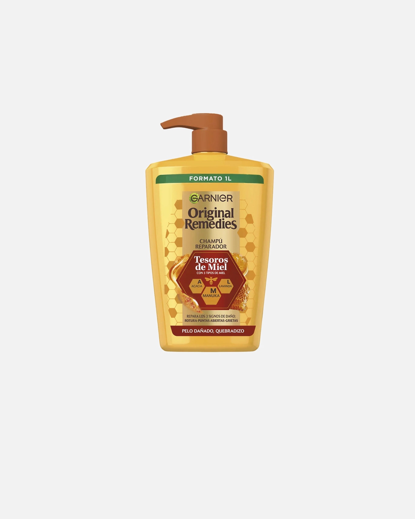 Haarshampoo voor UnisexGarnierORIGINELE REMEDIES Honey Treasures Shampoo1000 ml