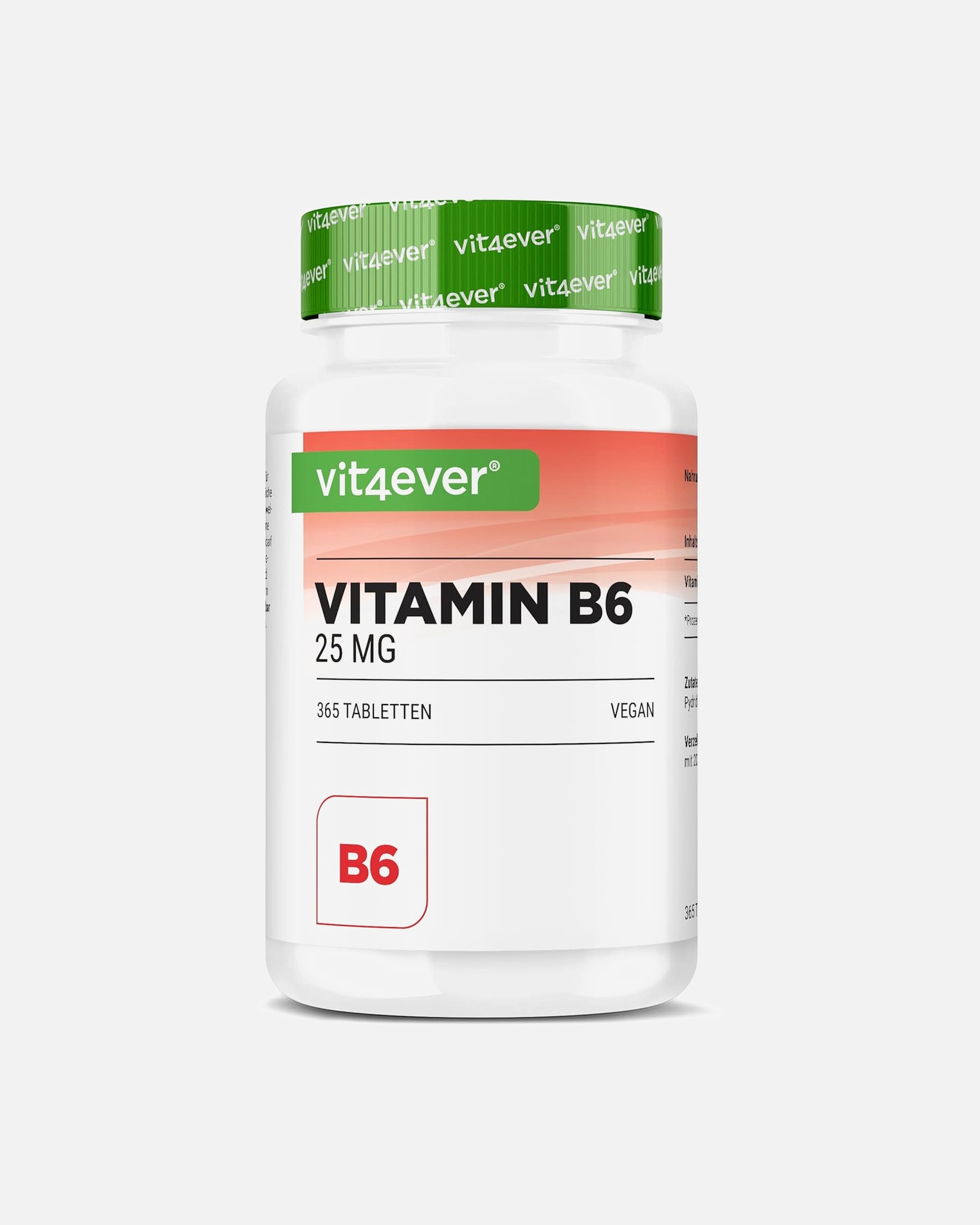 Voedingssupplement voor UnisexVit4everDefault Brand LineVitamine B6365 tabletten
