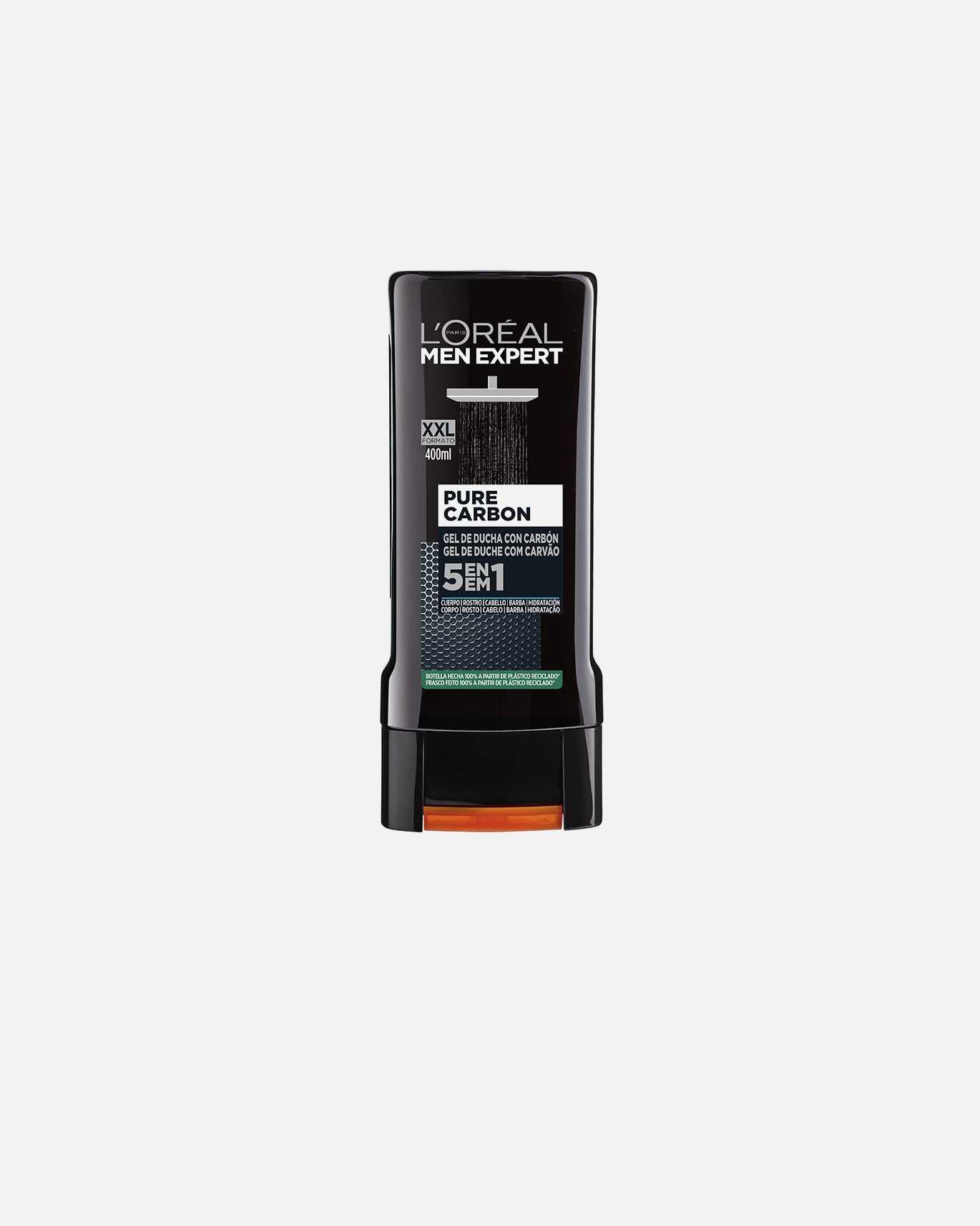 Douchegel voor L´Oréal Men ExpertMEN EXPERT pure carbon douchegel 5 in 1400 ml