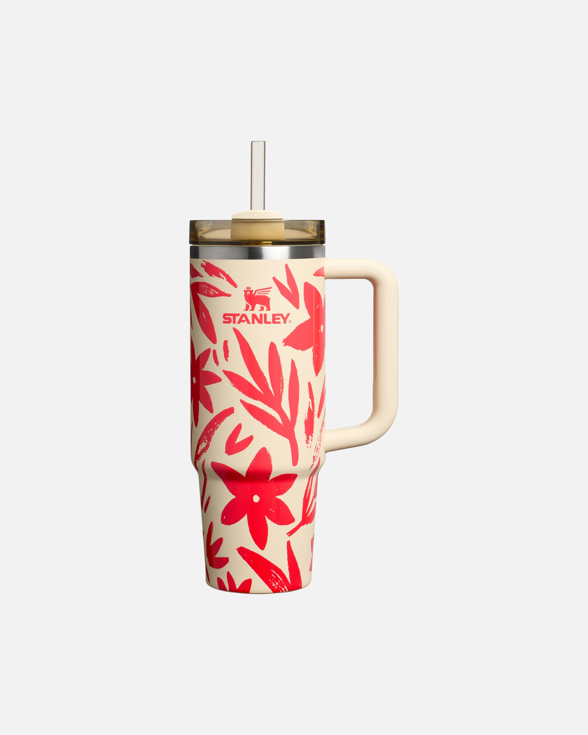 Drinkfles voor UnisexStanley 1913Thermosfles - 0,89L - THE QUENCHER H2.0 FLOWSTATE™ TUMBLERResort Floral - 0,89L