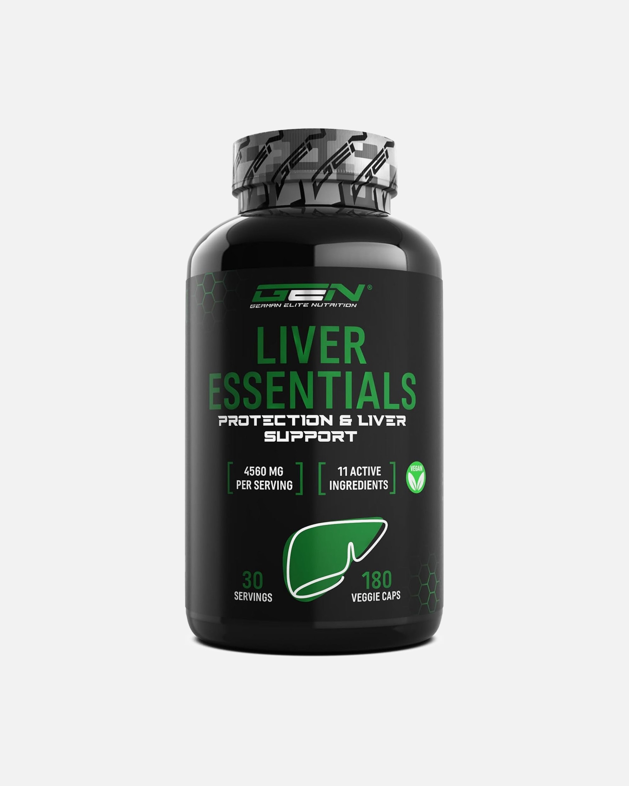 Voedingssupplement voor UnisexGerman Elite NutritionDefault Brand LineLiver Essentials Bescherming & Lever Ondersteuning180 capsules