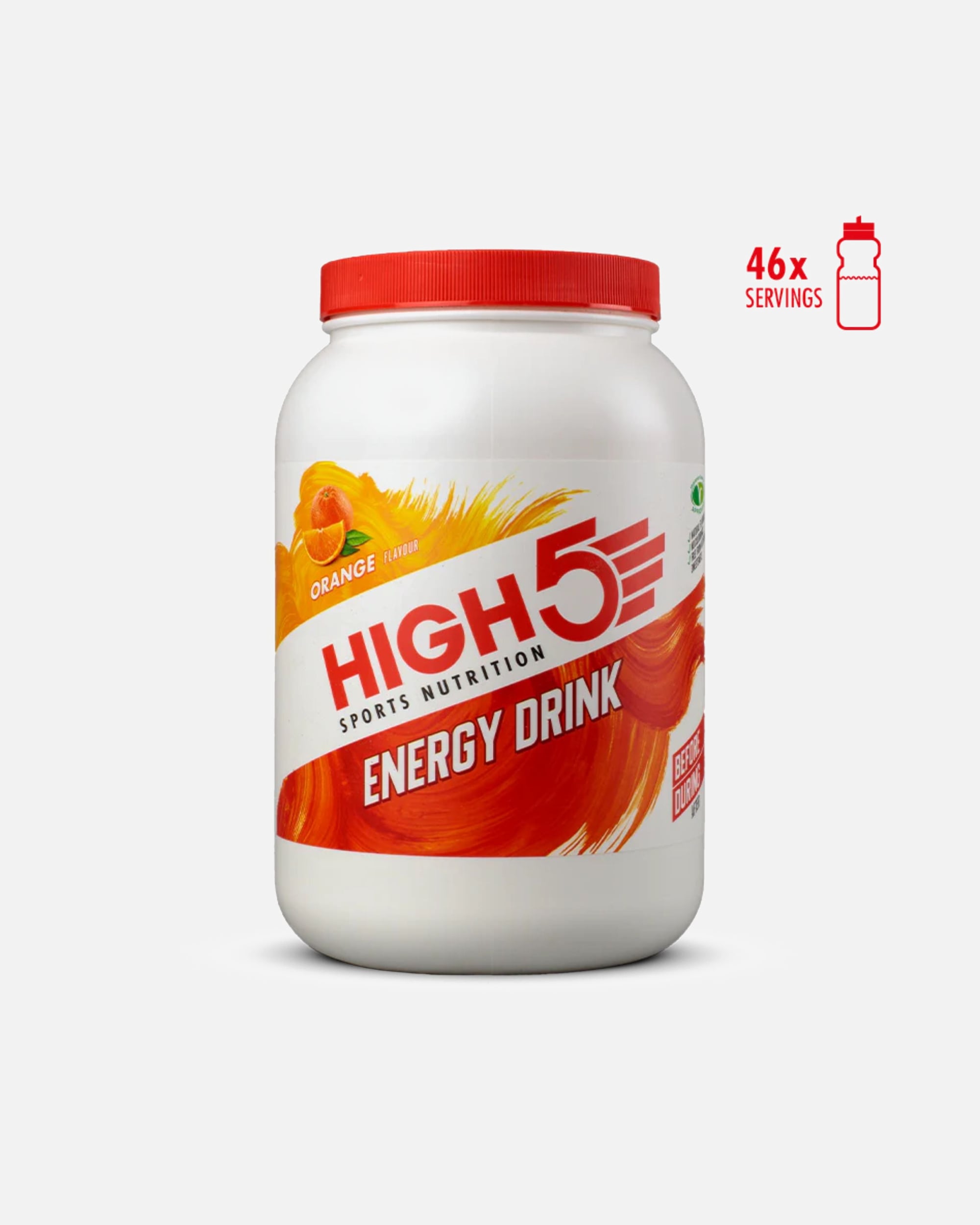 Voedingssupplement voor UnisexHIGH5Default Brand LineEnergy DrinkOrange