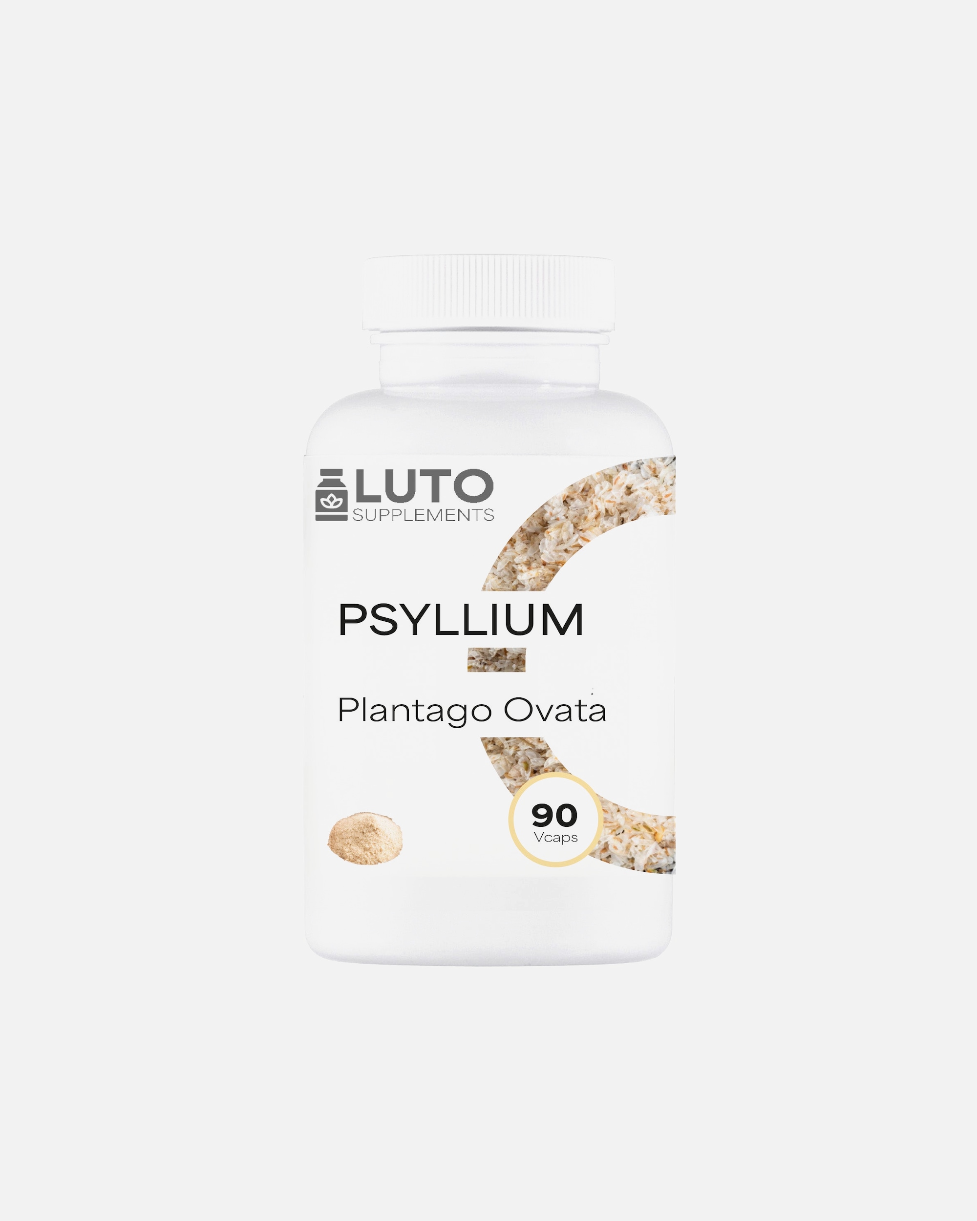 Voedingssupplement voor UnisexLUTO SUPPLEMENTSDefault Brand LinePsyllium Plantago Ovata Vezels90 capsules