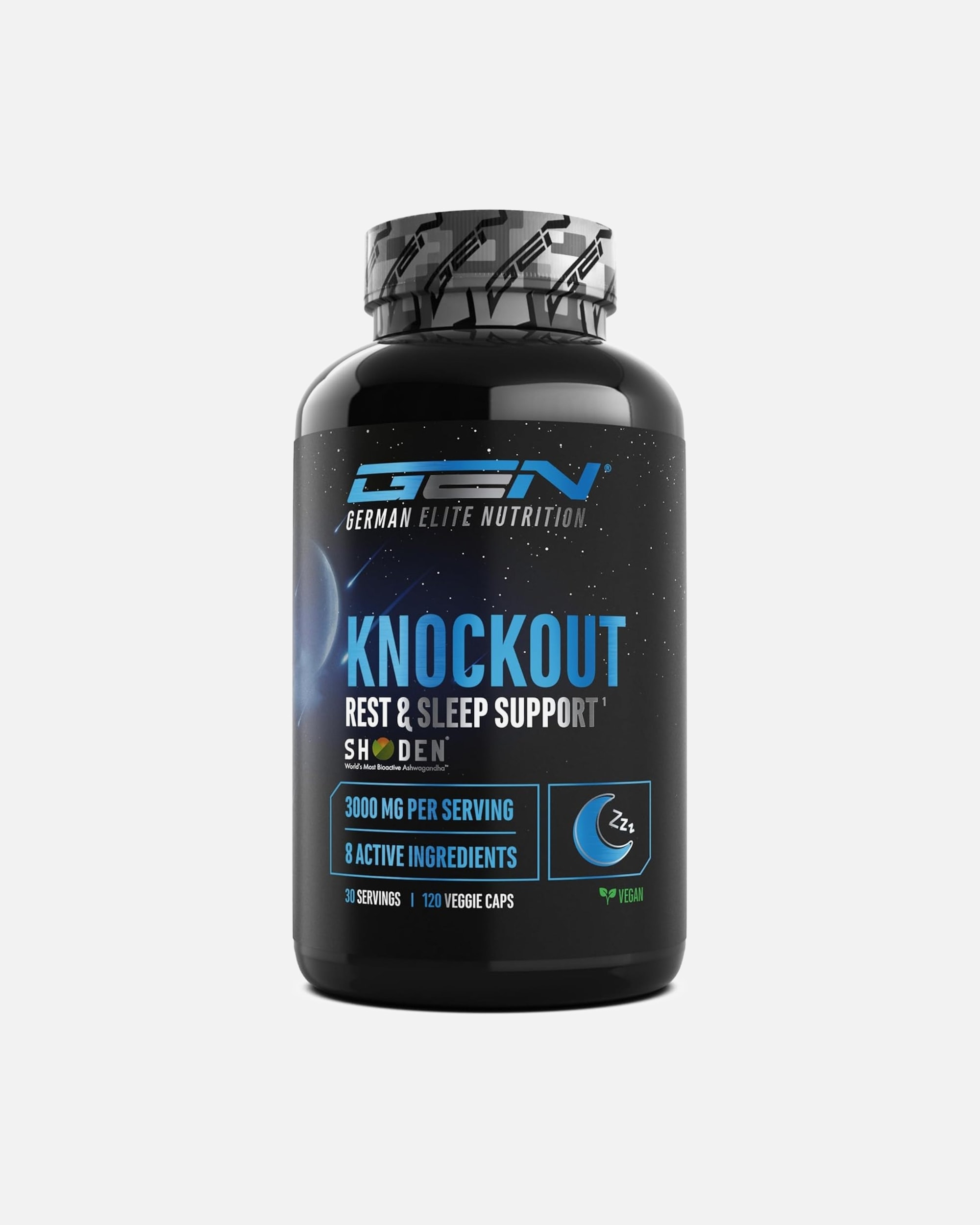 Voedingssupplement voor UnisexGerman Elite NutritionDefault Brand LineKnockout Shoden®, Magnesium & Plantenextracten120 capsules