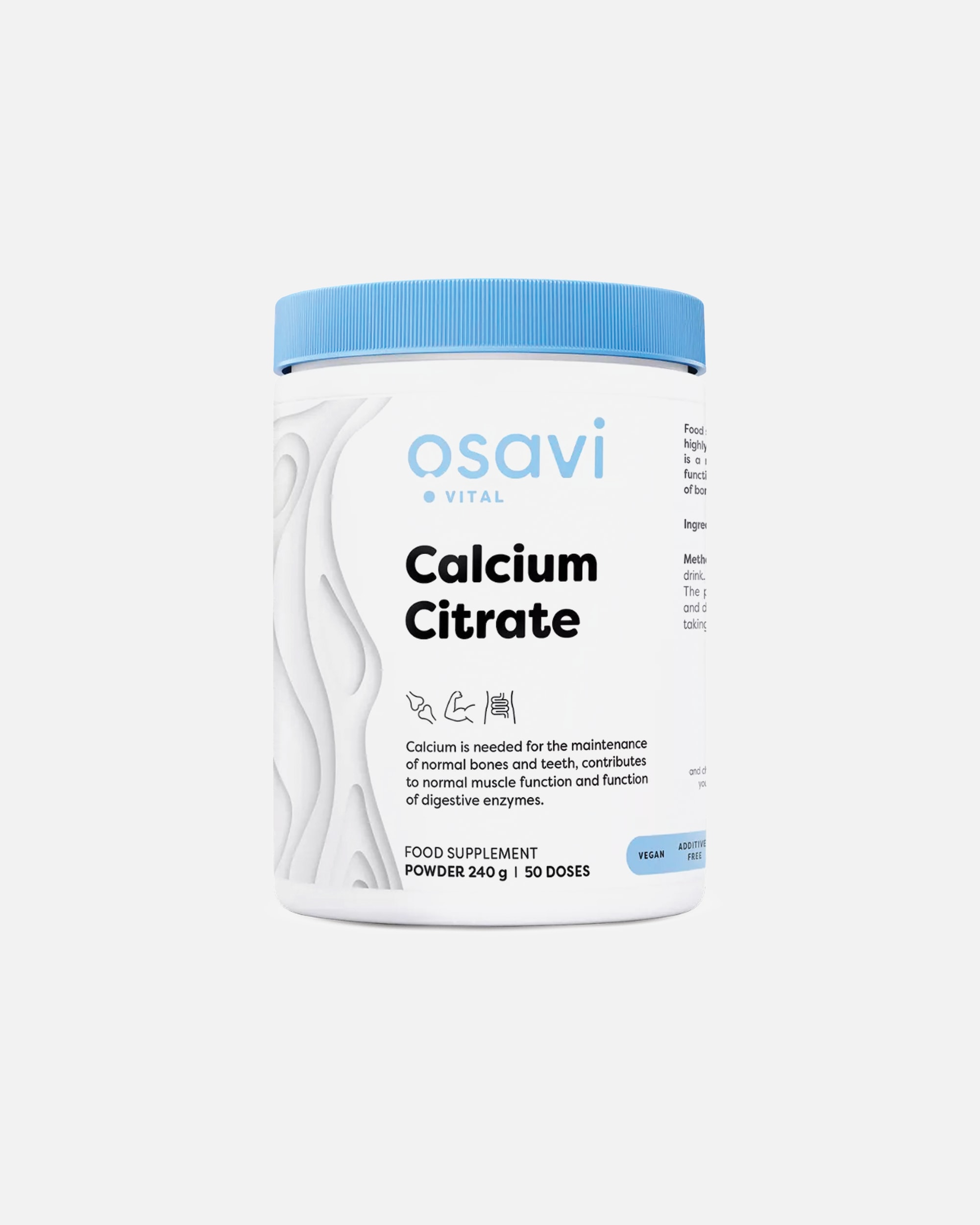 Voedingssupplement voor UnisexOsaviDefault Brand LineCalciumcitraat Poeder240g