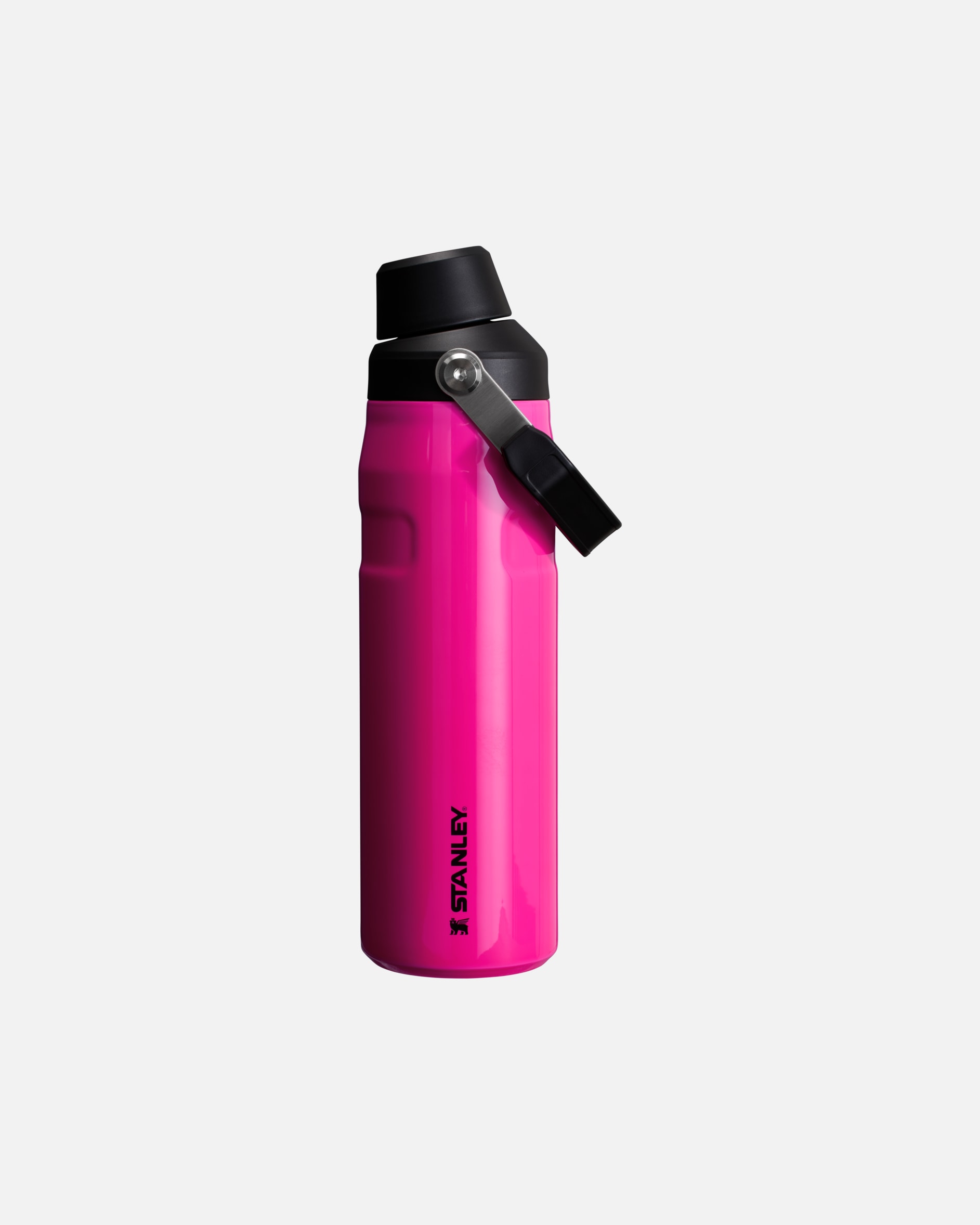 Drinkfles voor UnisexStanley 1913Thermosfles - 0,7L - THE ICEFLOW™ FAST FLOW BOTTLEElectric Pink