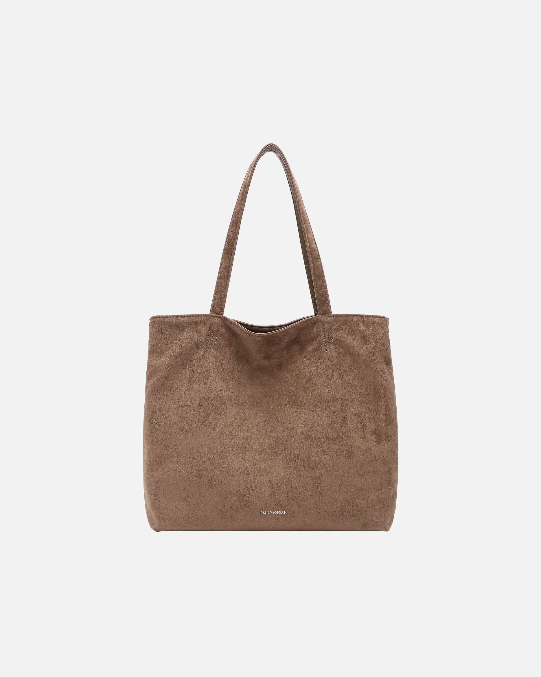 Tas voor EMILY & NOAHShopper E&N Eva SuedeTaupe