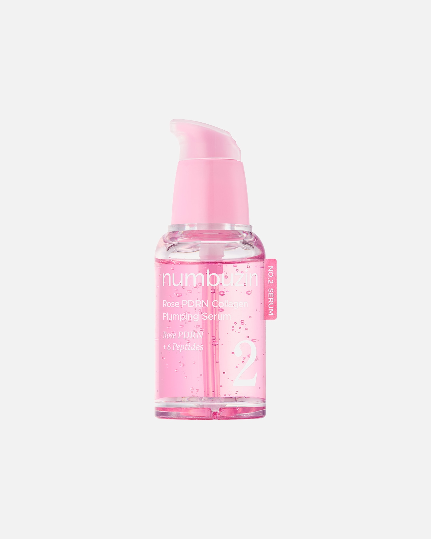 Collageenserum voor UnisexNumbuzinNo.2 Rose PDRN Collagen Plumping Serum30 ml