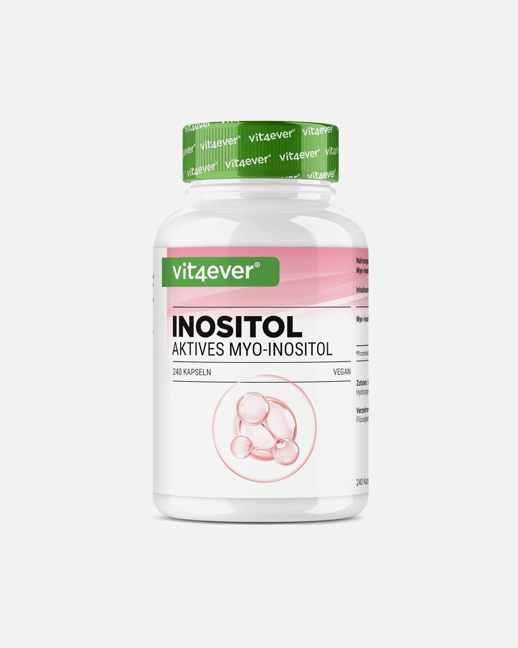 Voedingssupplementen met hormonen voor UnisexVit4everDefault Brand LineMyo Inositol240 capsules