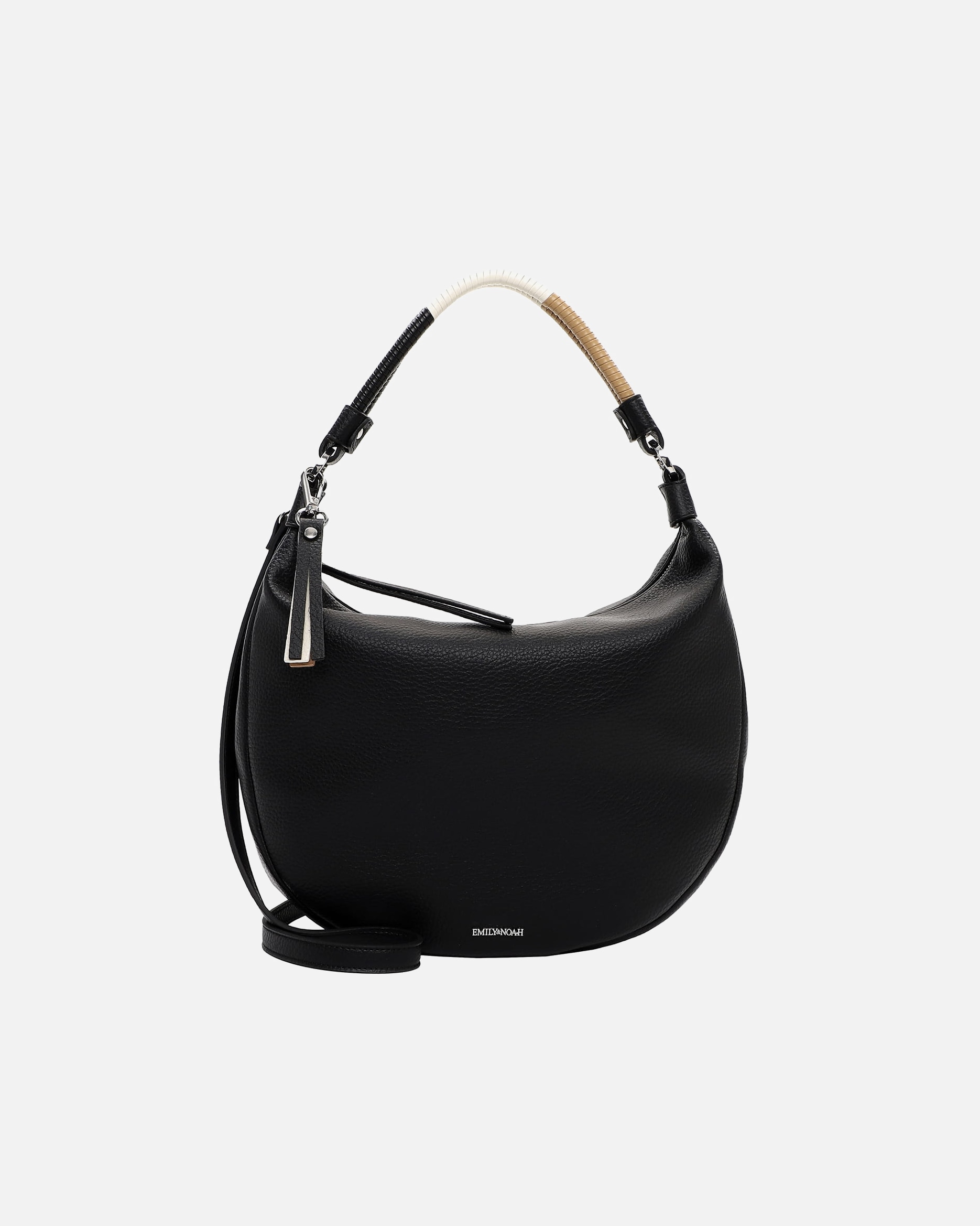 Schoudertas voor EMILY & NOAHBuideltas E&N JeanineBlack