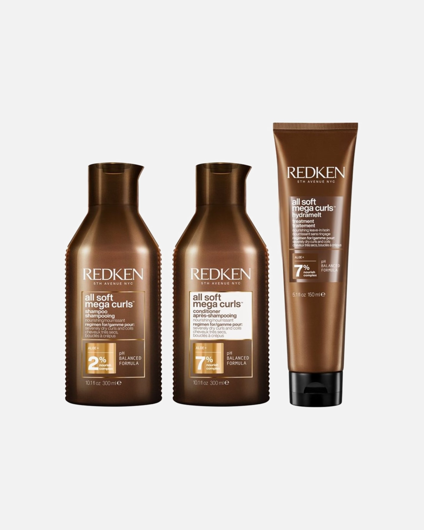 Haarverzorgingsset voor RedkenAll Soft Mega Curls Bundle Hydramelt*1 stuk