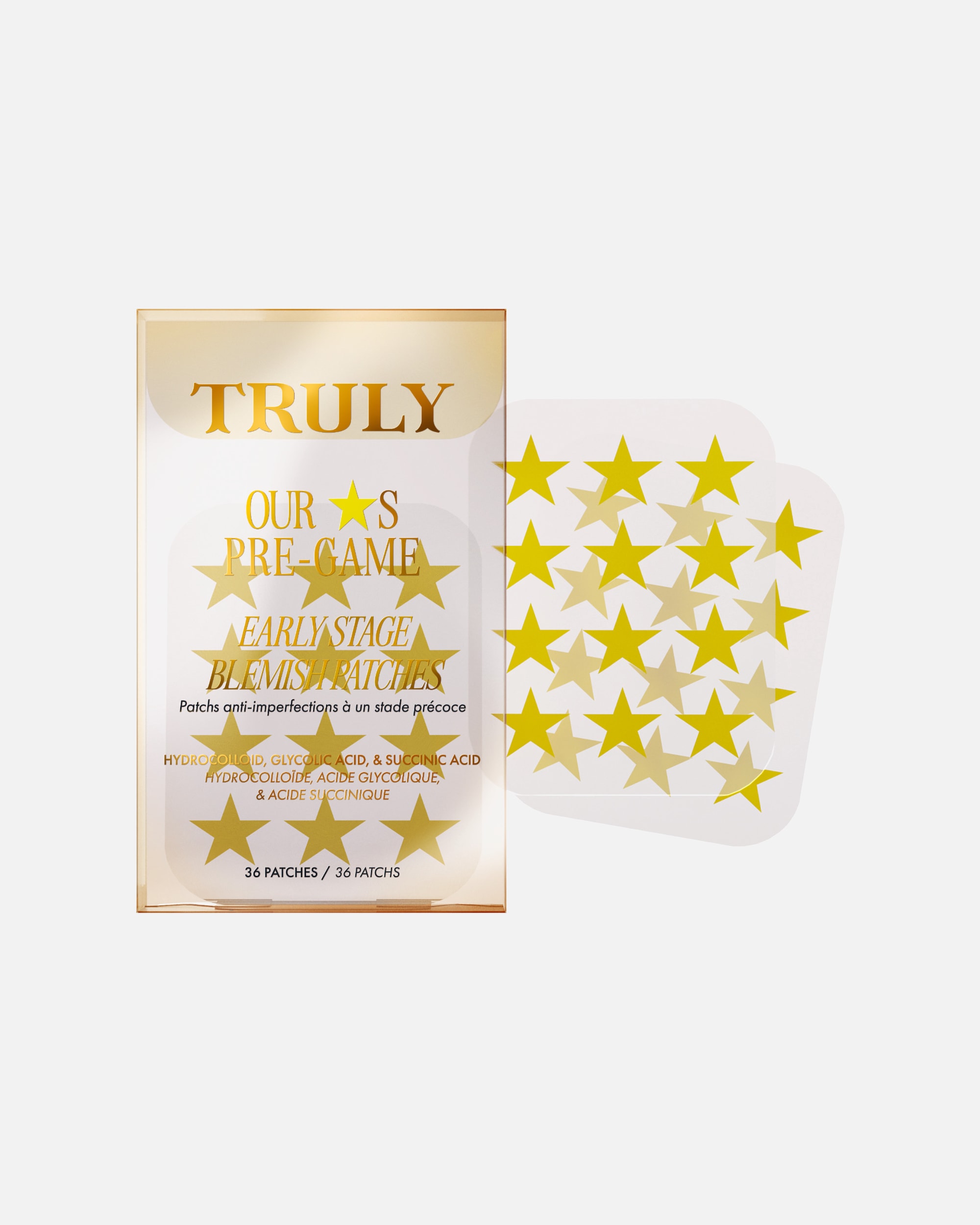 Pleisters voor UnisexTruly BeautyDefault Brand LineOnze sterren pre-game vlekjespleisters1 stuk