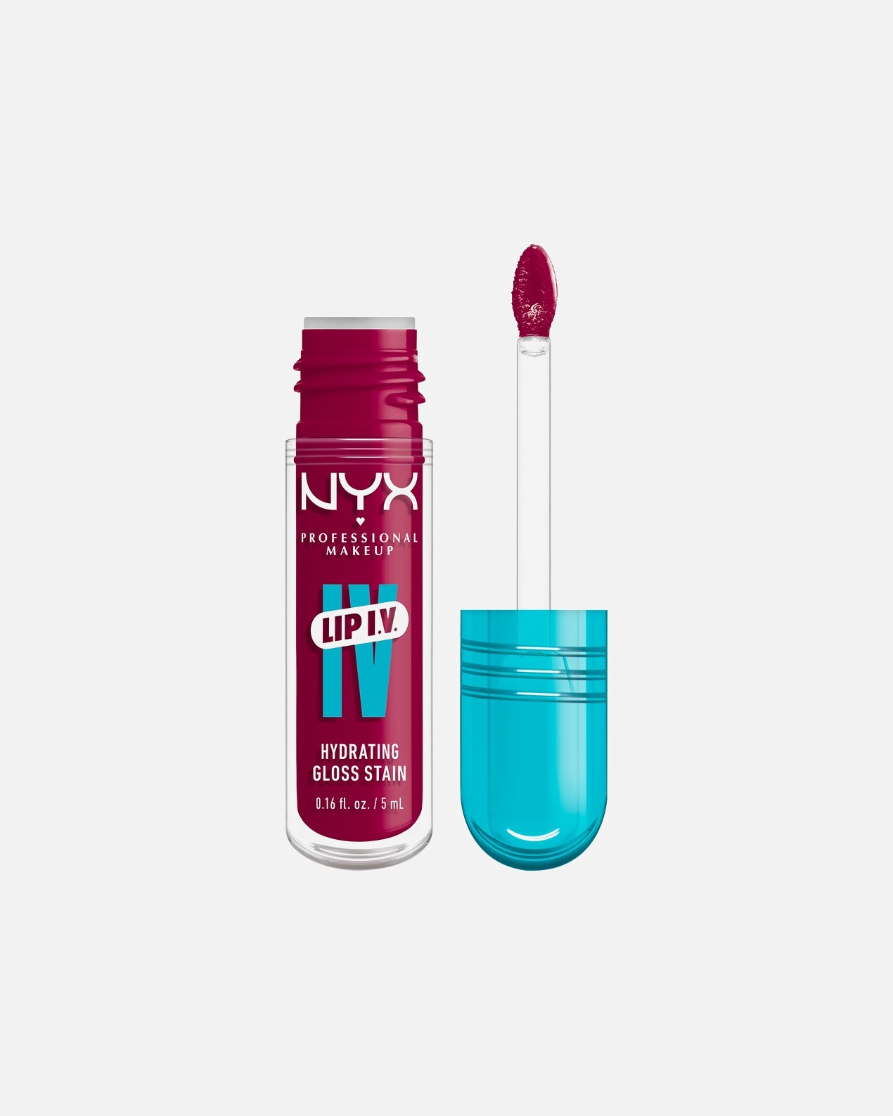 Lipgloss voor NYX Professional MakeupLIP IV glansMagent