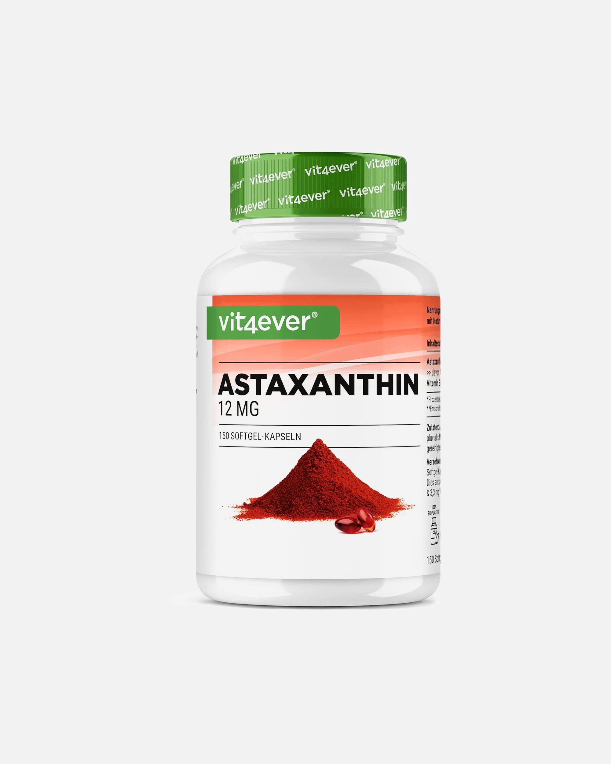 Voedingssupplement voor UnisexVit4everDefault Brand LineAstaxanthine150 softgels