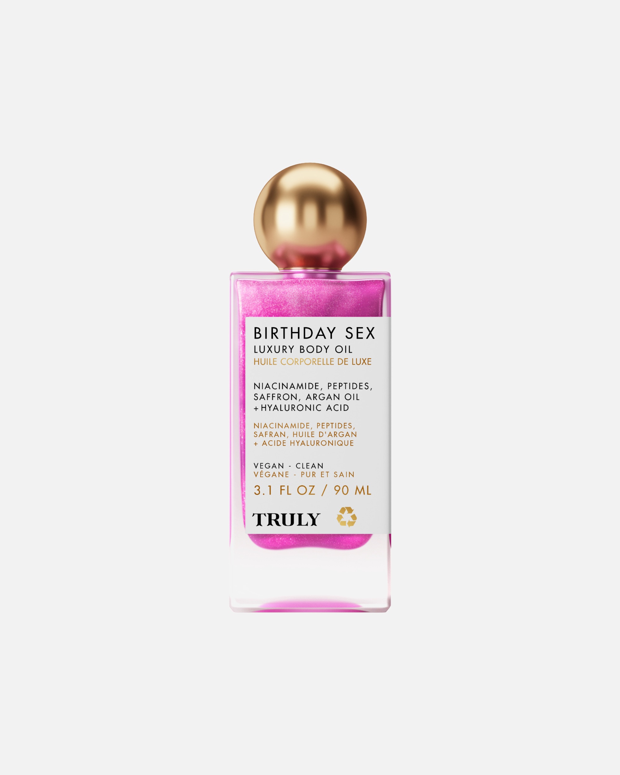 Body oil voor UnisexTruly BeautyDefault Brand LineVerjaardagsseks Lichaamsolie90 ml