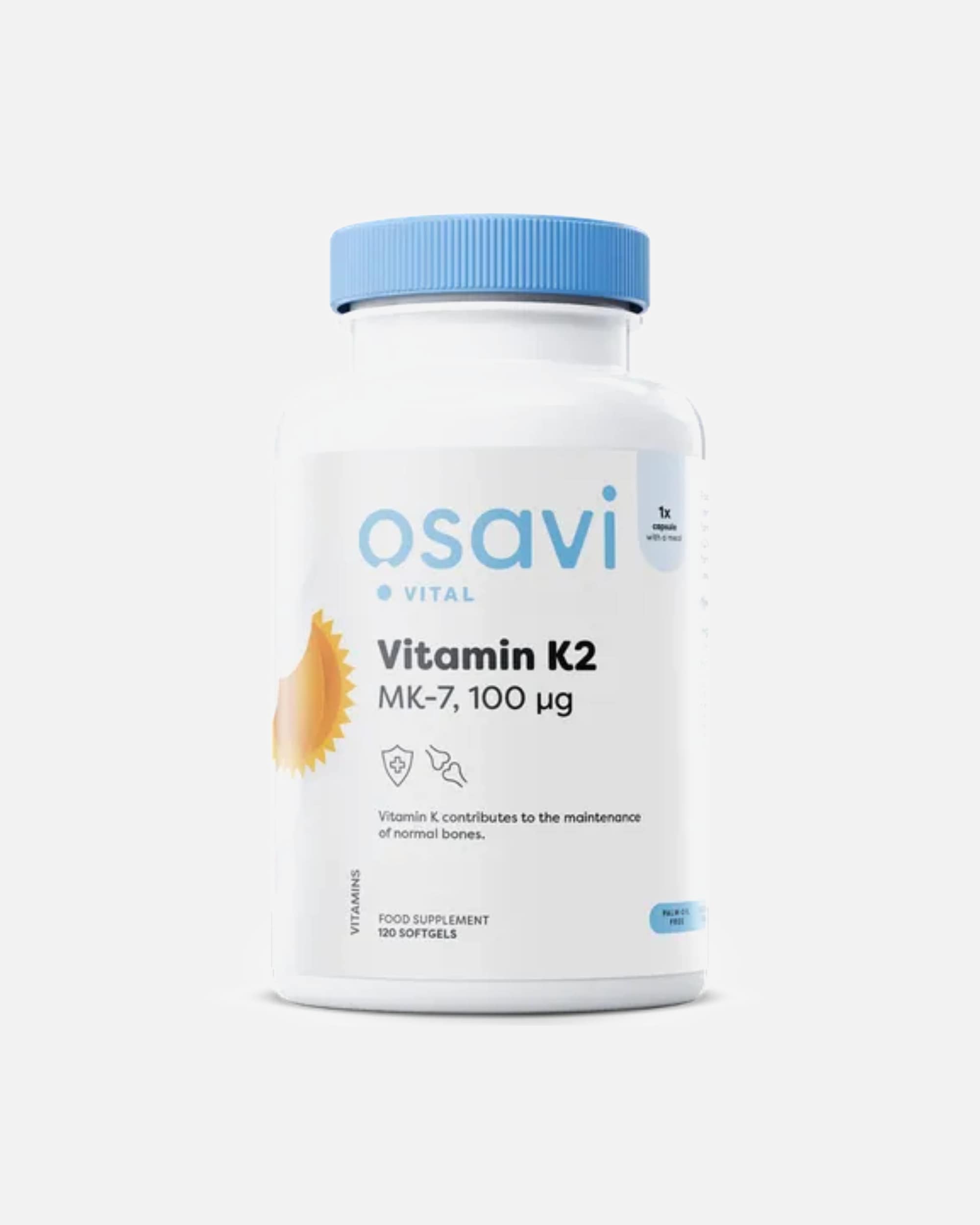 Voedingssupplement voor UnisexOsaviDefault Brand LineVitamine K2 MK-7120 softgels