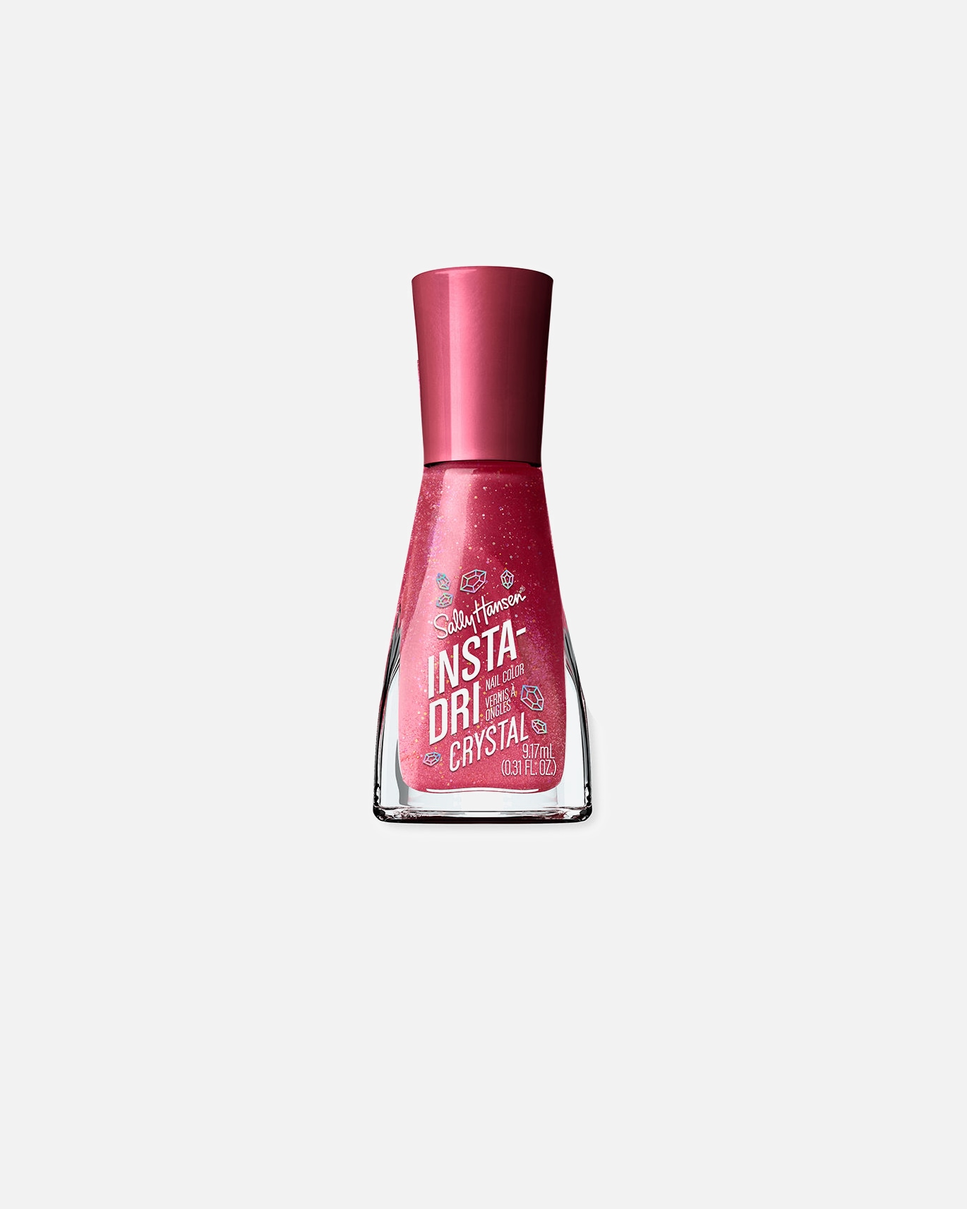 Nagellak voor UnisexSally HansenINSTA-DRI CHROME nagellak117-Ruby Reflection