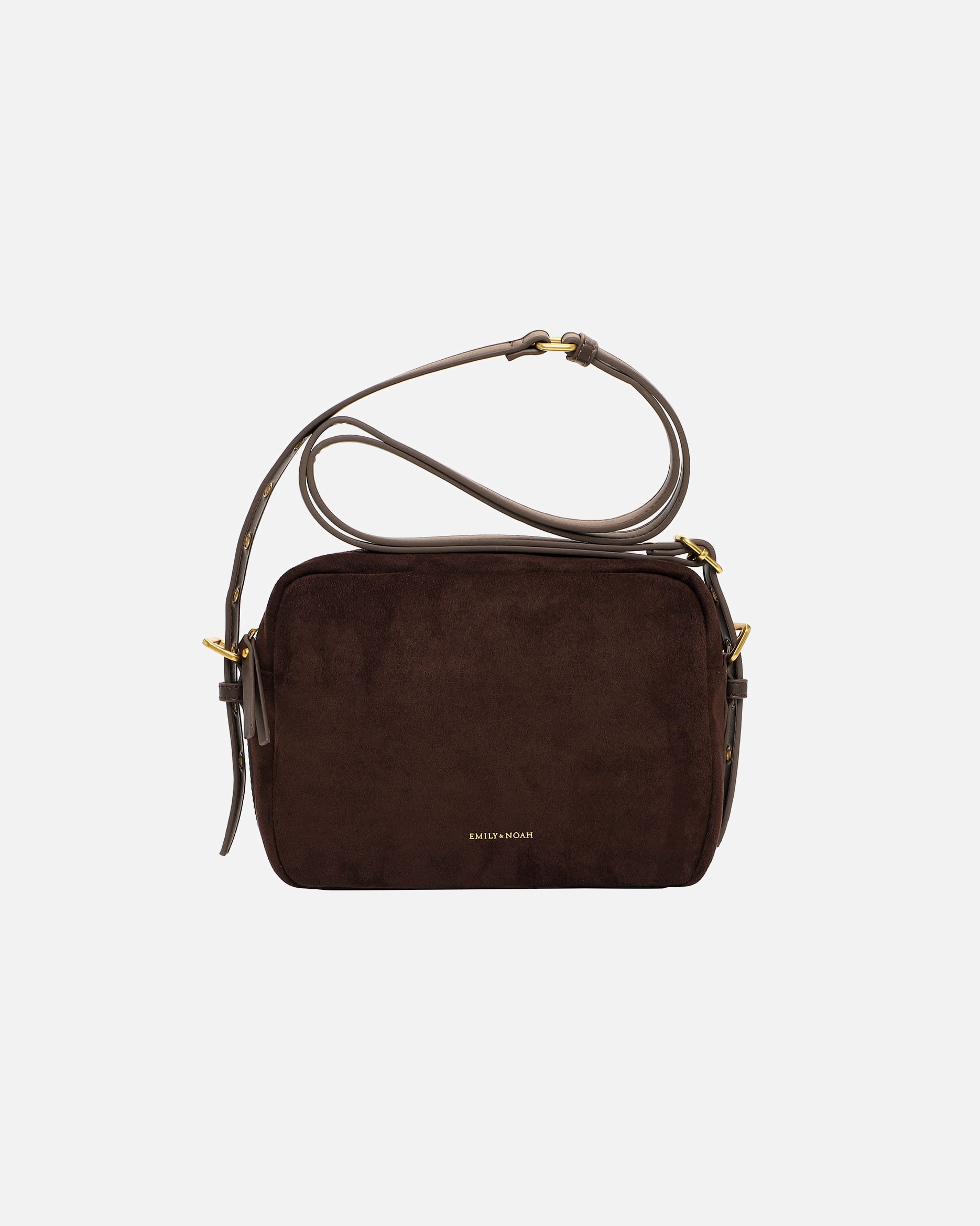 Tas voor EMILY & NOAHSchoudertas E&N LarenBraun