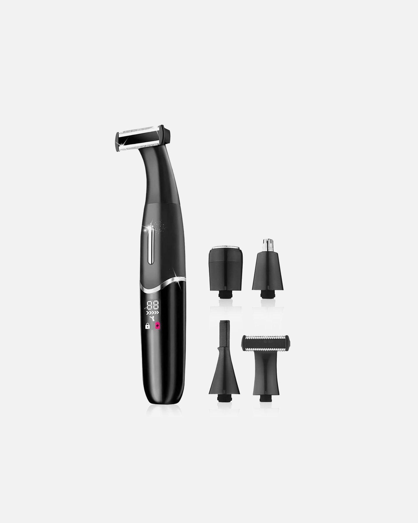 Tondeuse voor UnisexSansbeauteDefault Brand Line4-in-1 Bikinitrimmer - Ladyshave - Scheerapparaat - Gezicht - Oksels - Benen - Bikinilijn1 Piece