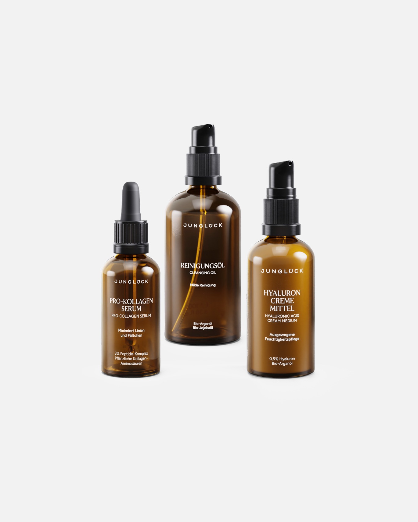 Gezichtsverzorgingsset voor UnisexJunglückSet lijntjes & rimpels minimaliseren180 ml