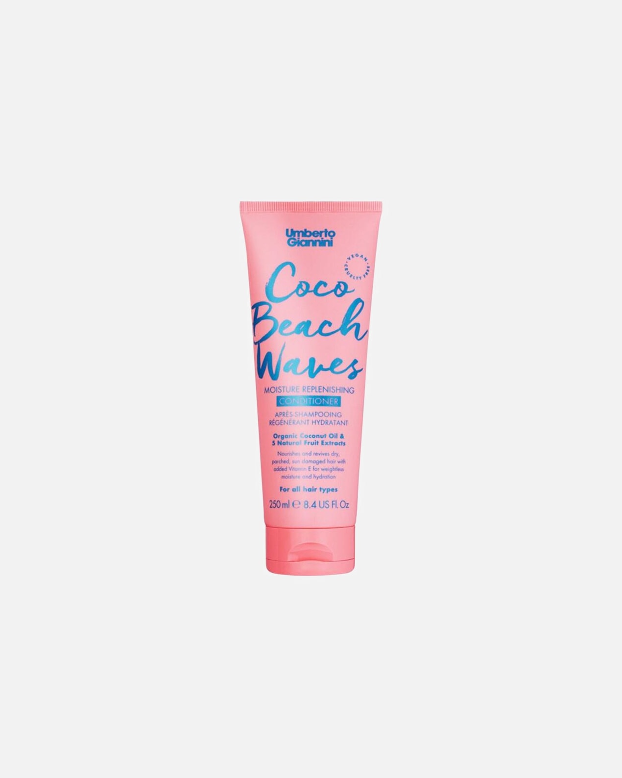 Conditioner voor Umberto GianniniCoCo Beach Waves Moist.Repl. Conditioner250 ml
