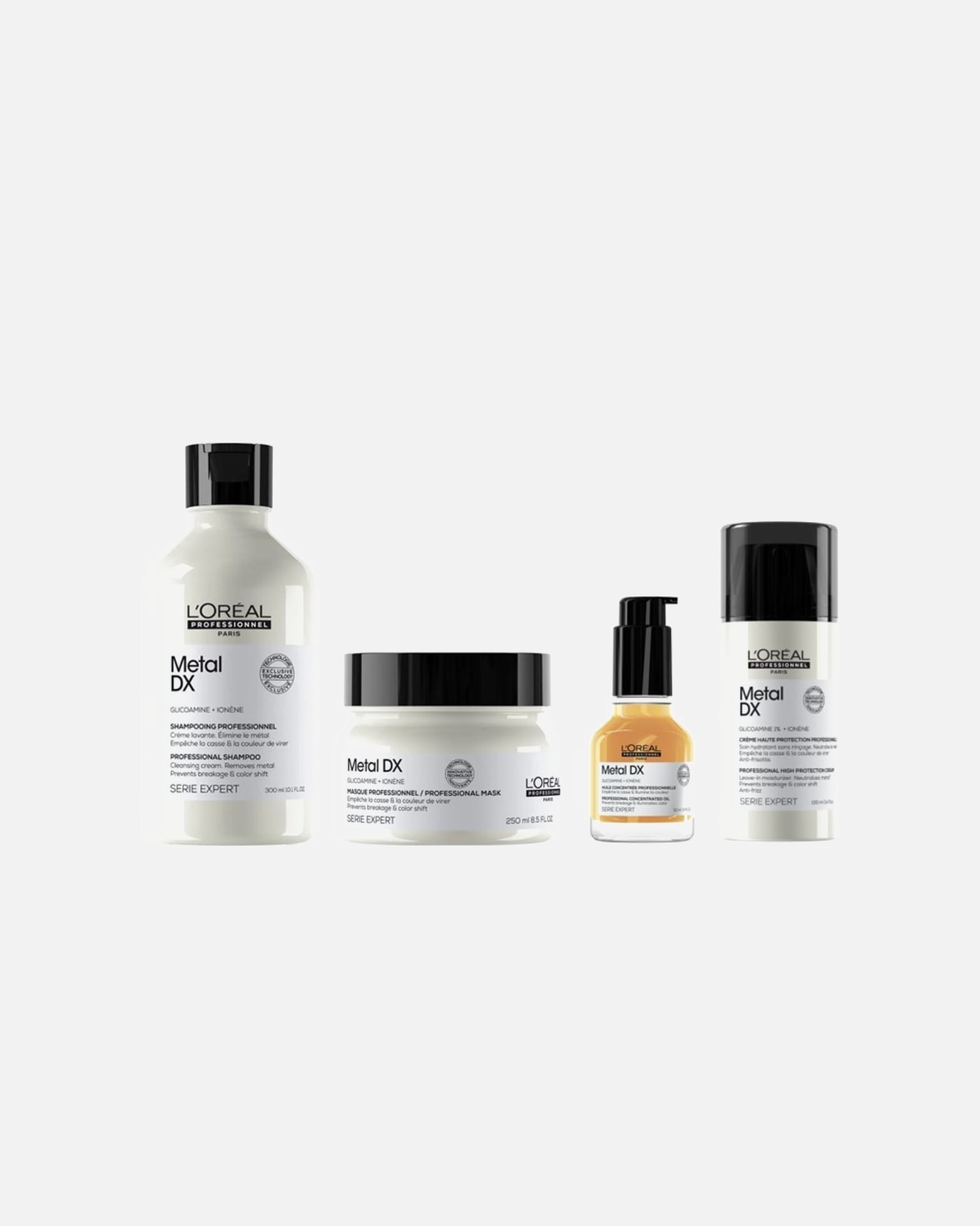 Haarverzorgingsset voor L´Oréal ProfessionnelMetal DX Bundle 4-delige set1 stuk