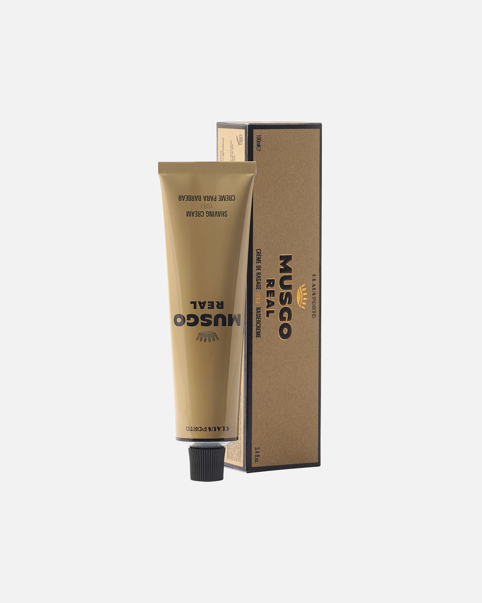 Scheercrème voor Claus PortoMusgo Real Shaving Cream1887