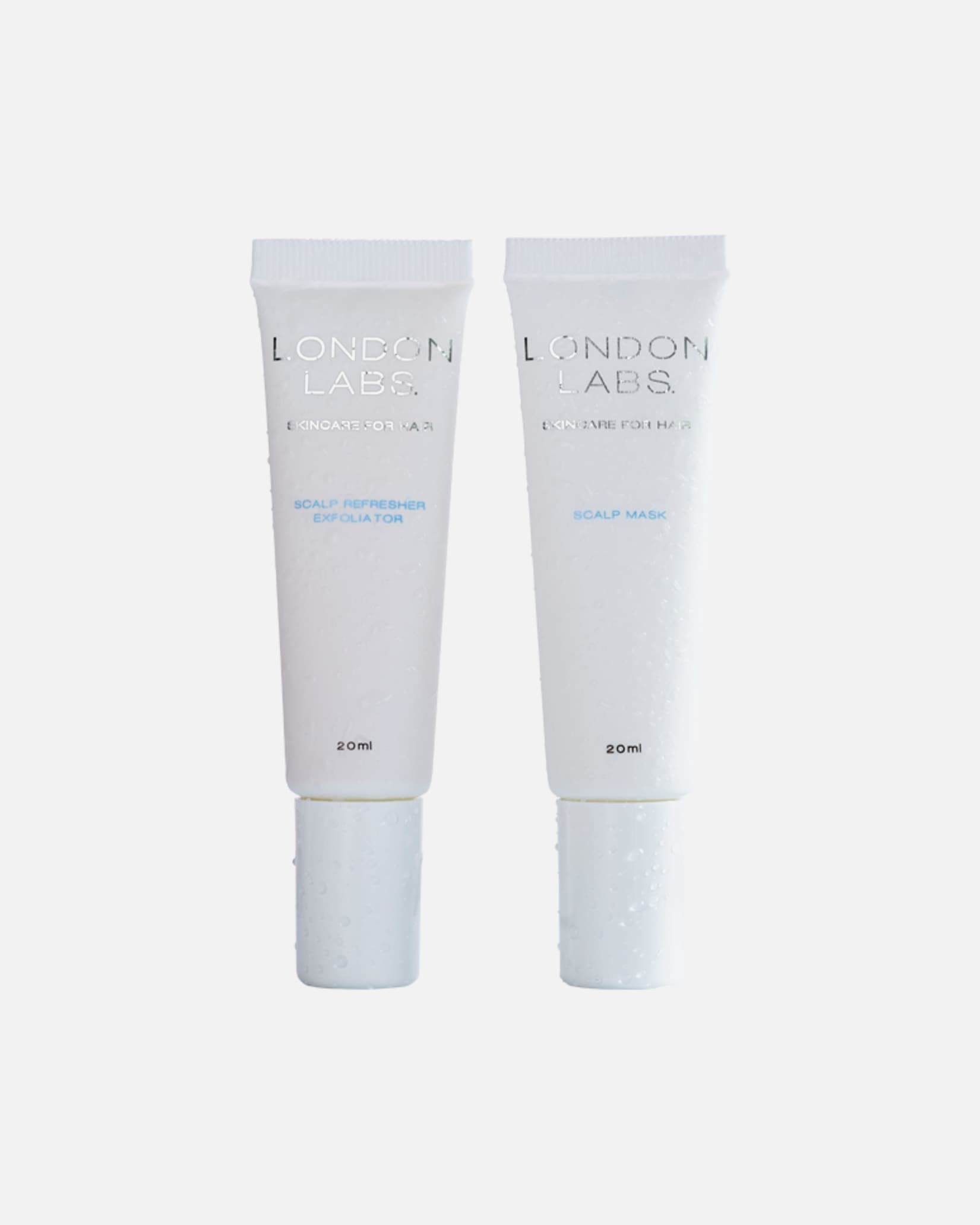 Lichaamsverzorgingsset voor UnisexLondon LabsSkincare For Hair Scalp Refresher Exfoliator And Scalp Mask Duo40 ml