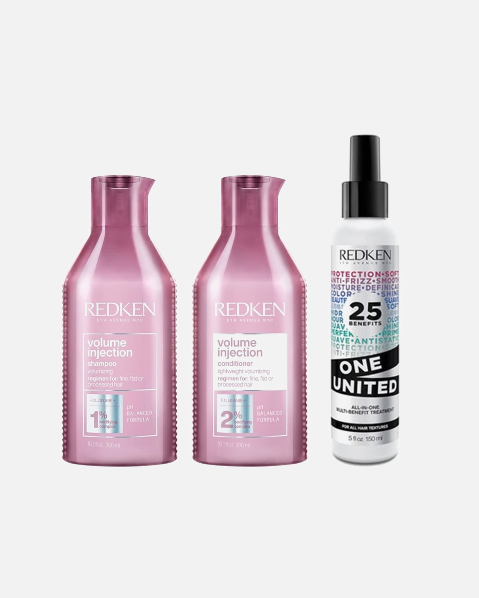 Haarverzorgingsset voor RedkenVolume Injection Bundle One United1 stuk