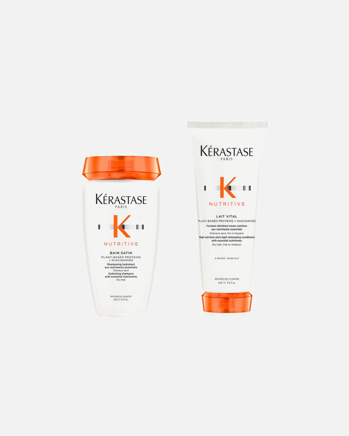 Haarverzorgingsset voor KérastaseNutritive Duo (Bain Satin & Lait Vital)1 stuk