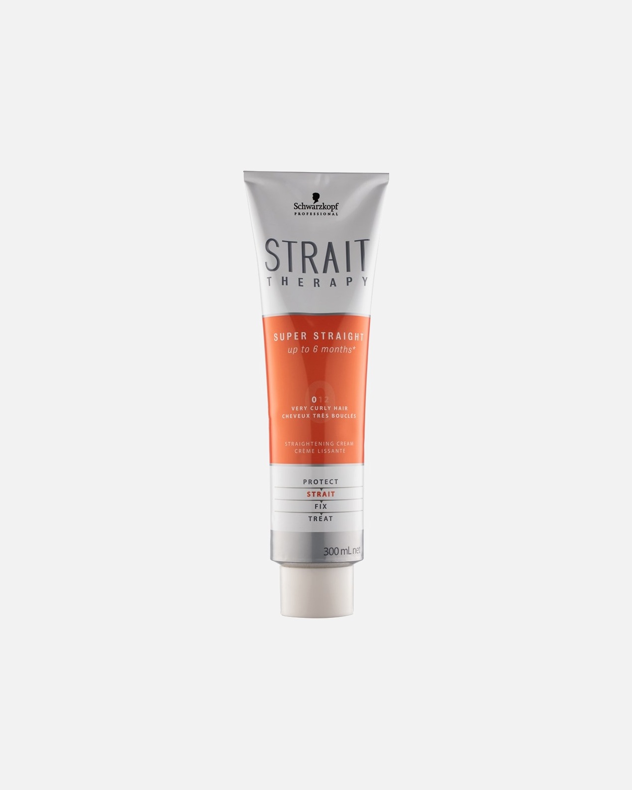 Haarcrème voor Schwarzkopf ProfessionalStrait Therapy Straightening Cream1 Normal Hair