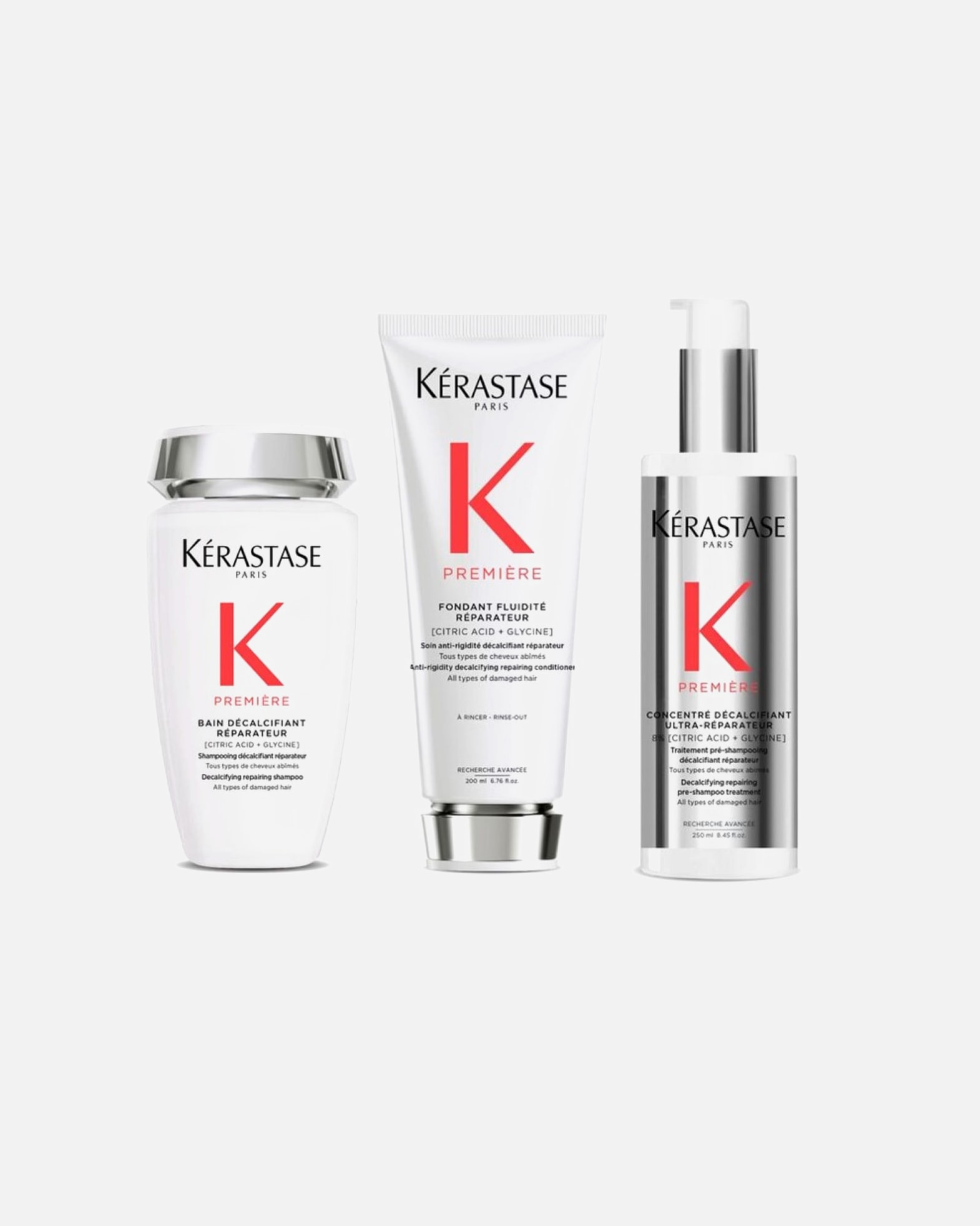 Haarverzorgingsset voor KérastasePremiere Set Concentre (Shampoo / Conditioner/ Concentre)1 stuk