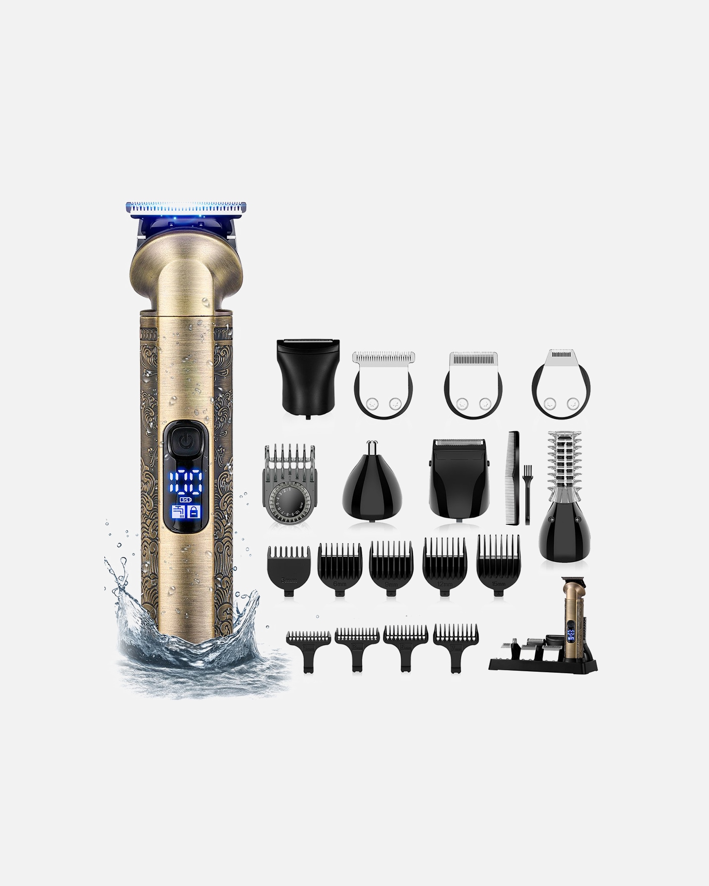 Trimmer voor UnisexSansbeauteDefault Brand Line8-in-1 Baardtrimmer Mannen1 Piece