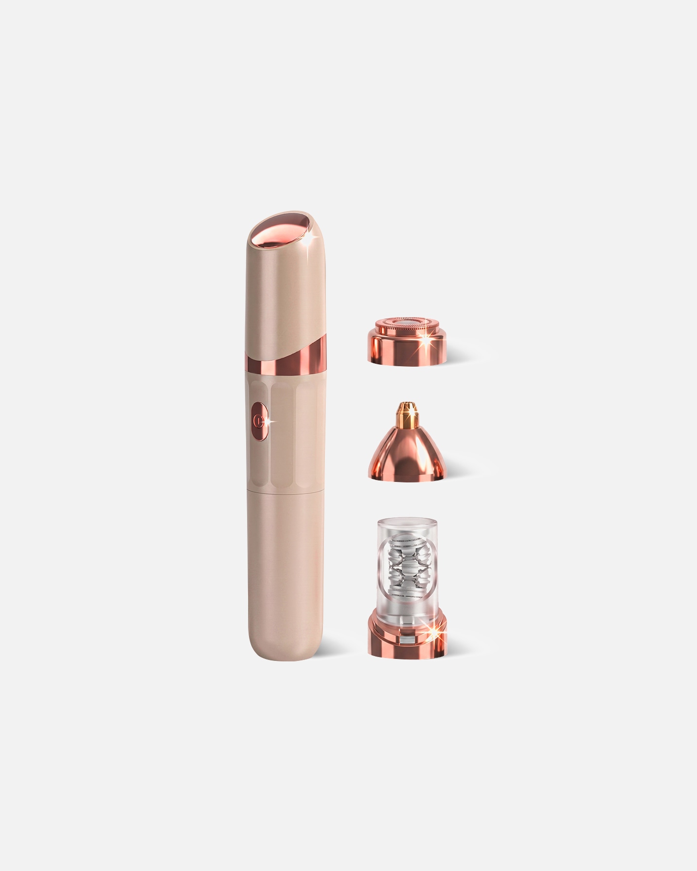 Epilator voor UnisexSansbeauteDefault Brand Line3 in 1 Epilator voor Vrouwen PocketPRO met Travel BagRosé Roze