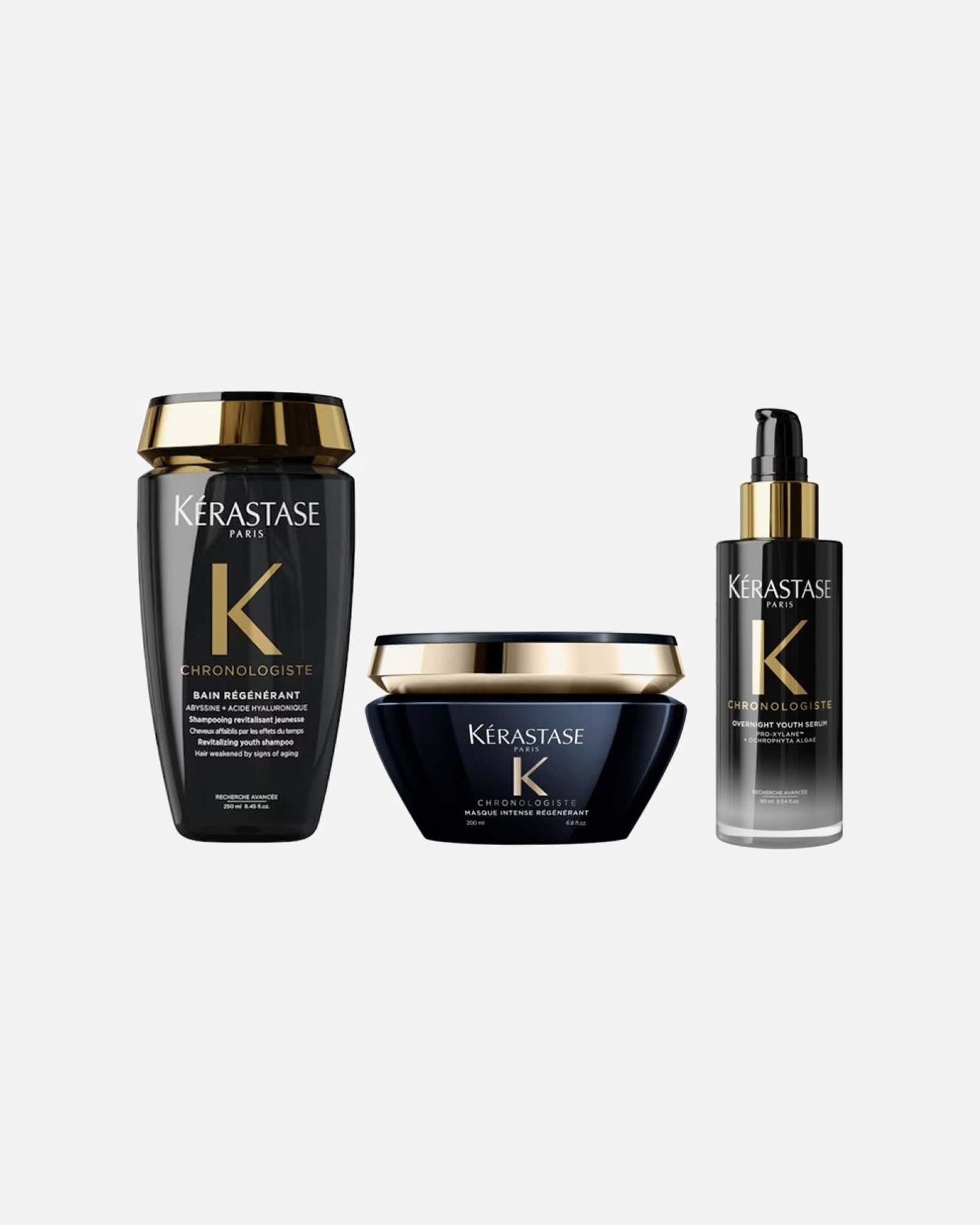 Haarverzorgingsset voor KérastaseChronologiste 3er Set (Bain / Masque / Serum)1 Stuk
