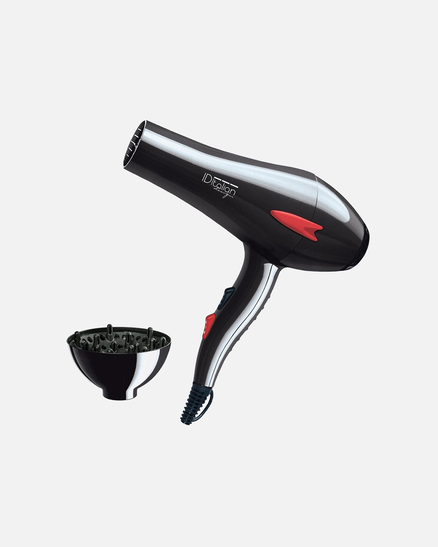 Haardroger voor UnisexGti 2600 Droger Met Diffuser Plus1 stuk