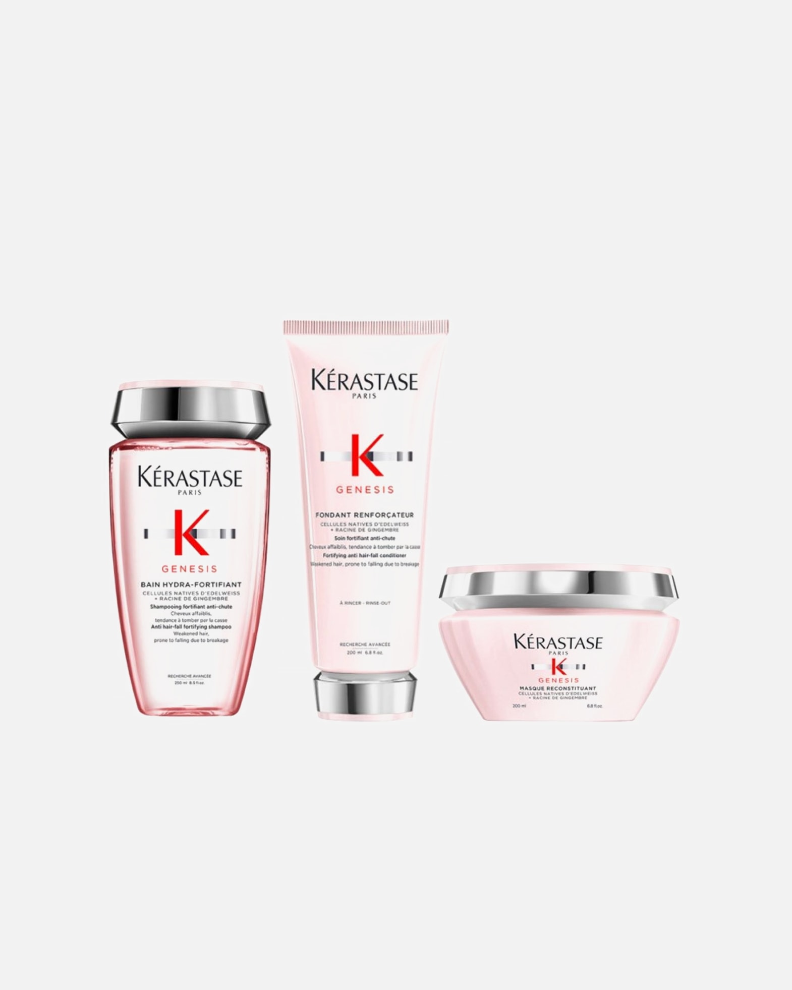 Haarverzorgingsset voor KérastaseGenesis Set HYDRA Masque (Bain Hydra/ Conditioner/ Maske)1 stuk