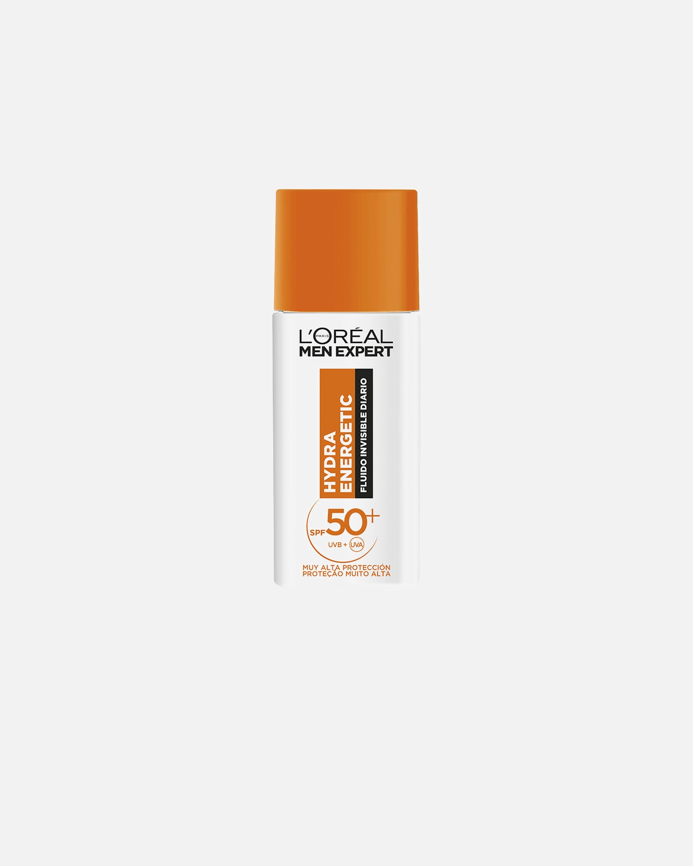 Zonnebrandcrème voor L´Oréal Men ExpertMEN EXPERT hydra energetische dagelijkse onzichtbare vloeistof SPF50+50 ml