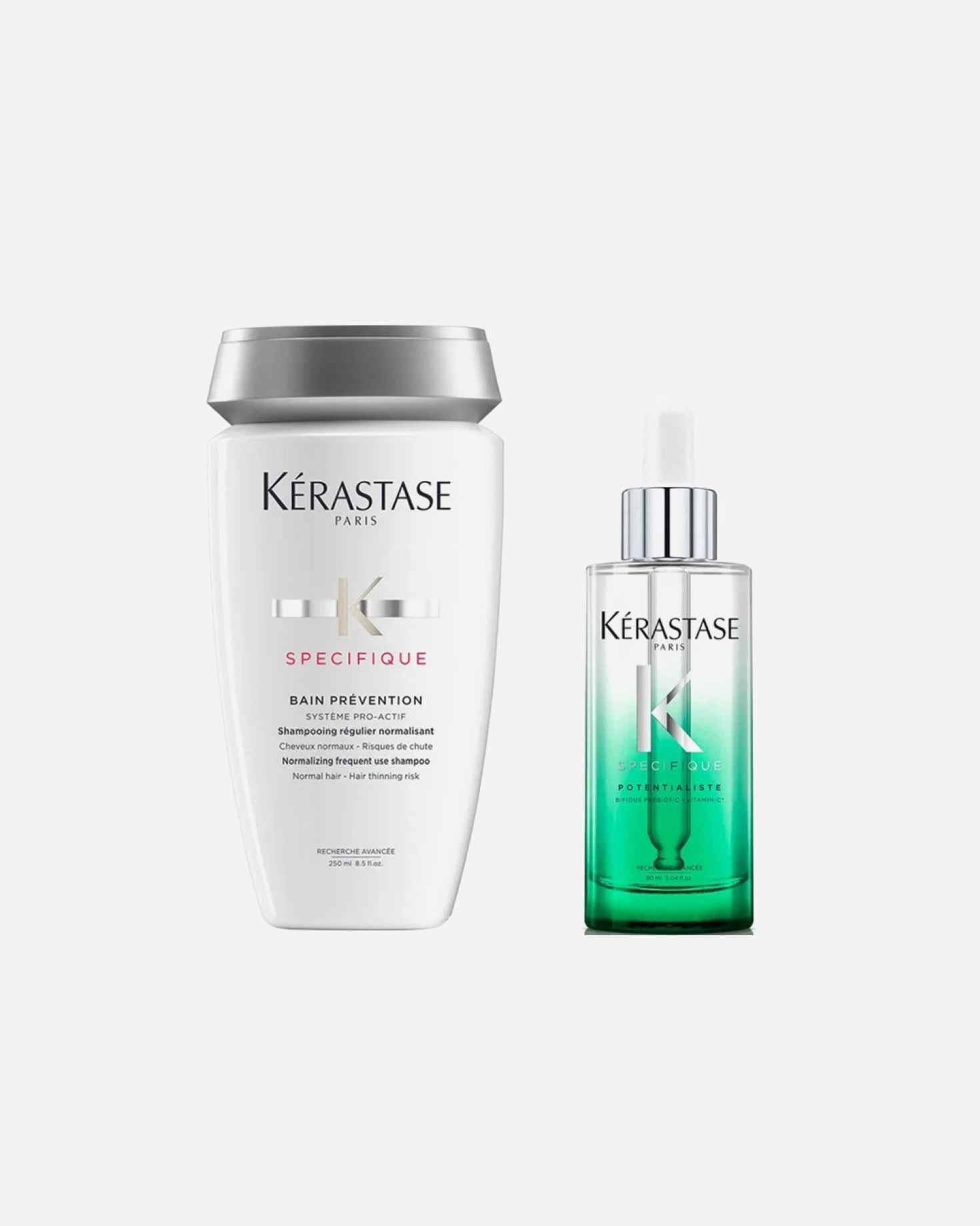 Haarverzorgingsset voor KérastaseSpecifique Set Prevention (Bain Prévention/ Serum Potentialiste)1 stuk