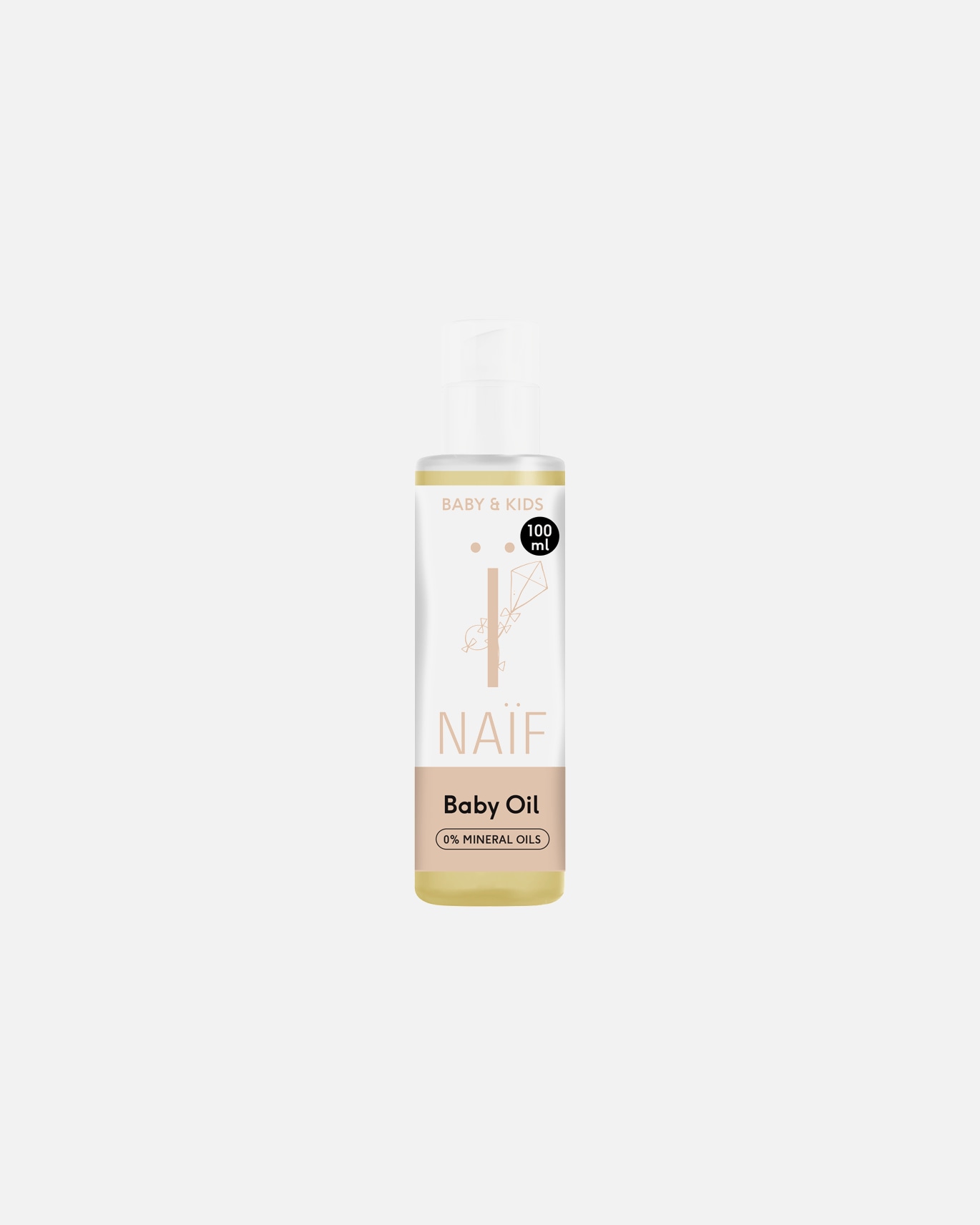 Baby-olie voor UnisexNAÏFBaby & Kids Baby Oil100ml