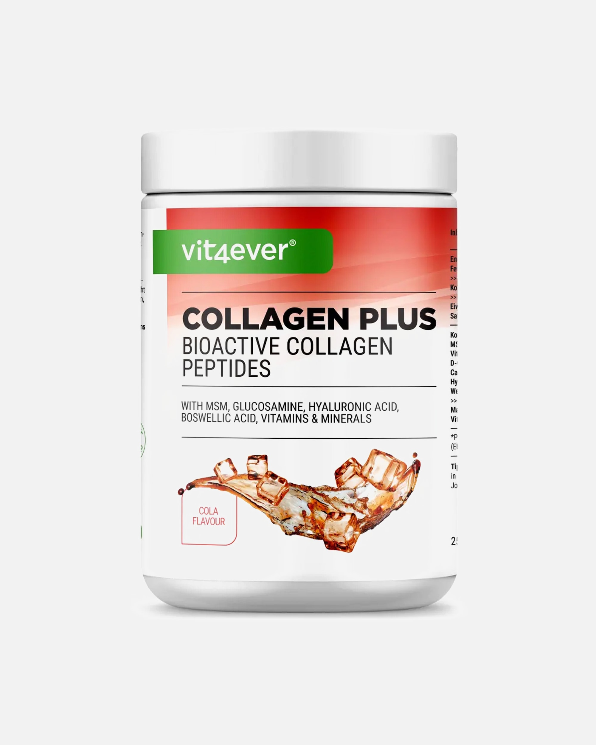 Supplementen voor de huid voor UnisexVit4everDefault Brand LineCollageen Plus Poedercola