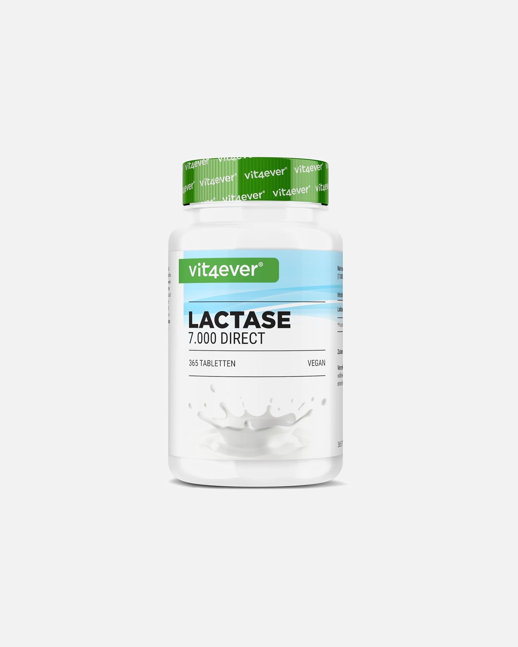 Voedingssupplement voor UnisexVit4everDefault Brand LineLactase 7.000 FCC365 tabletten