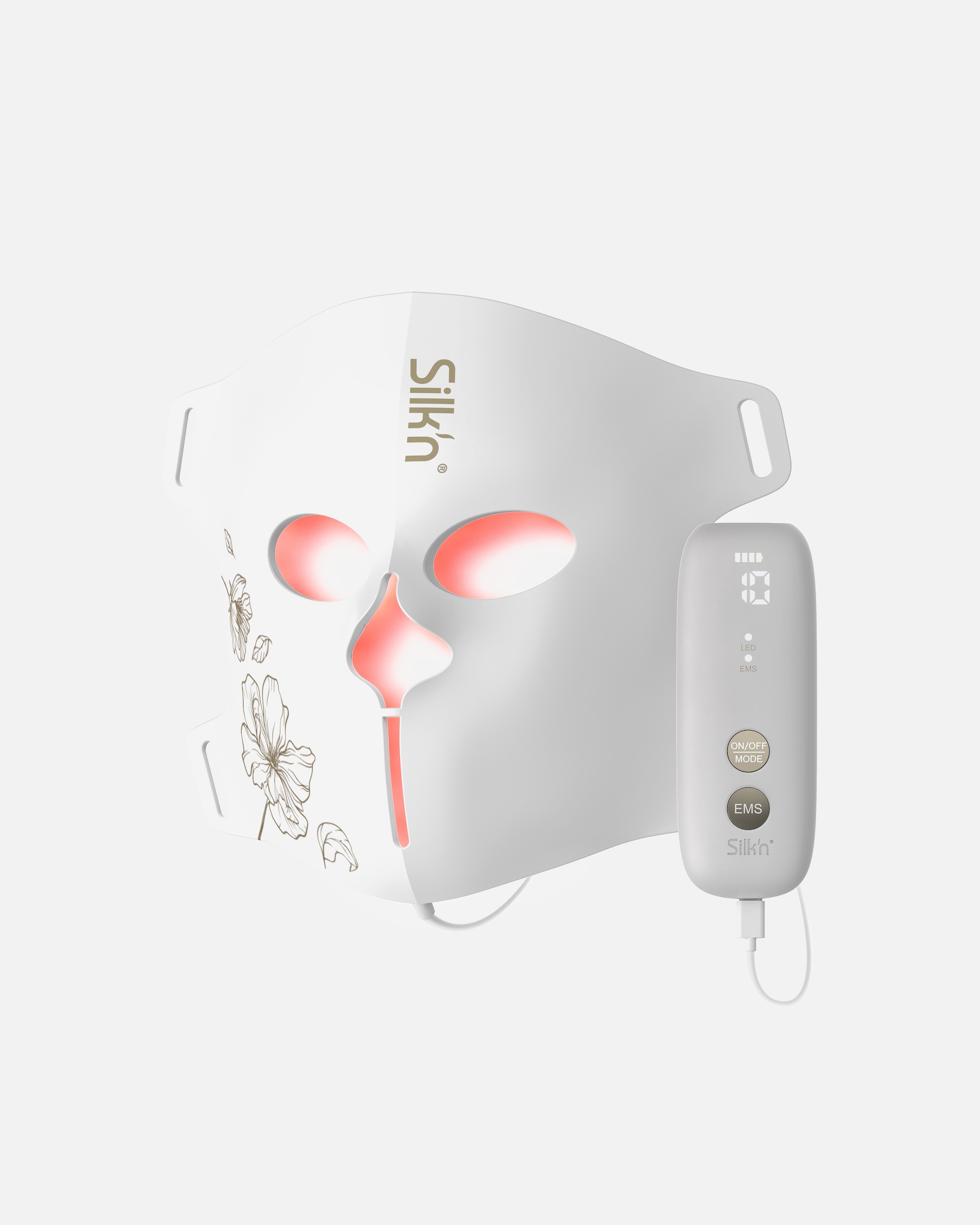 LED-masker voor Silk'nLED EMS Face MaskWit