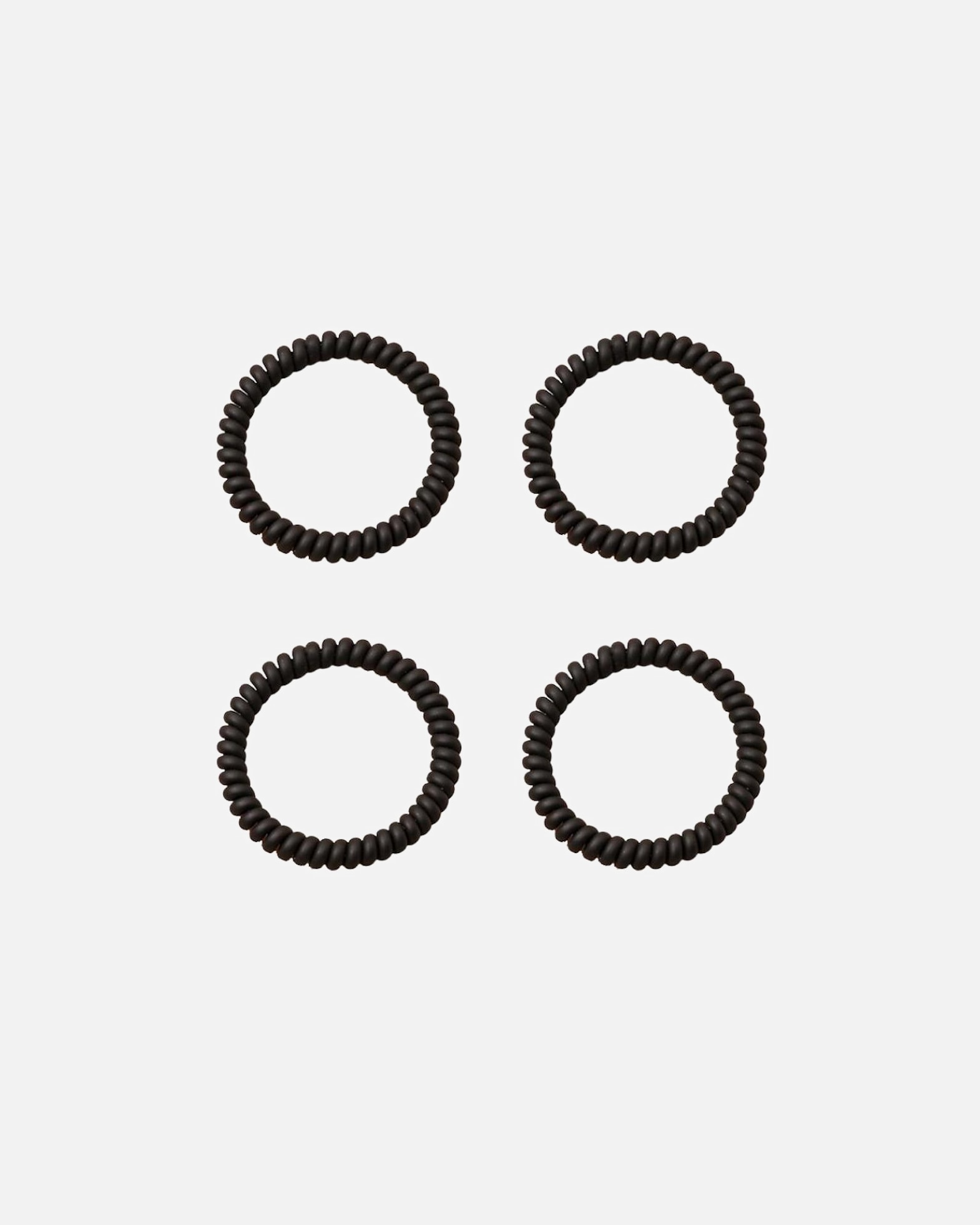 Haarelastiekje voor SOHOGolf spiraalhaarbindZwart