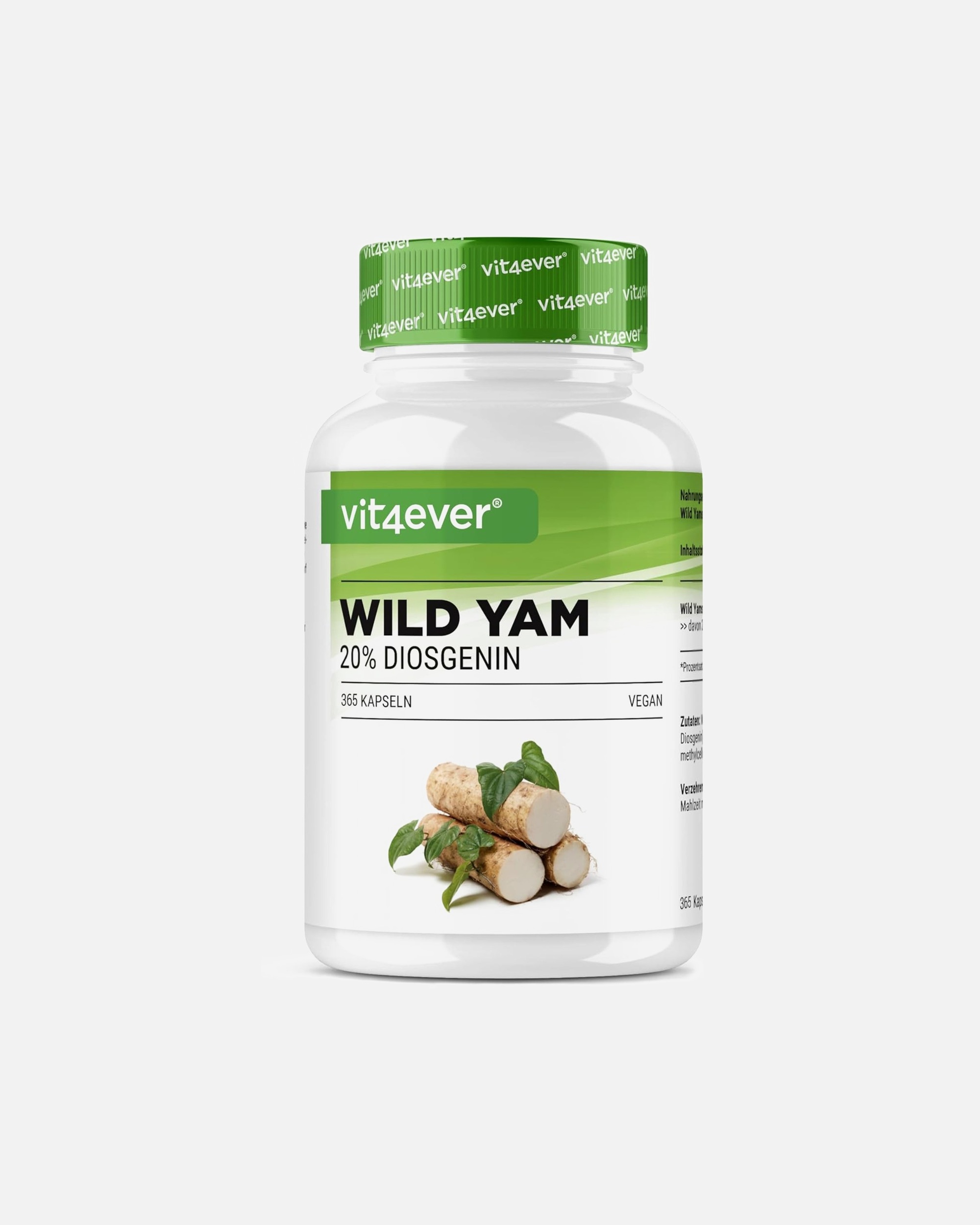 Voedingssupplement voor UnisexVit4everDefault Brand LineMexicaanse Wild Yam Wortelextract365 capsules