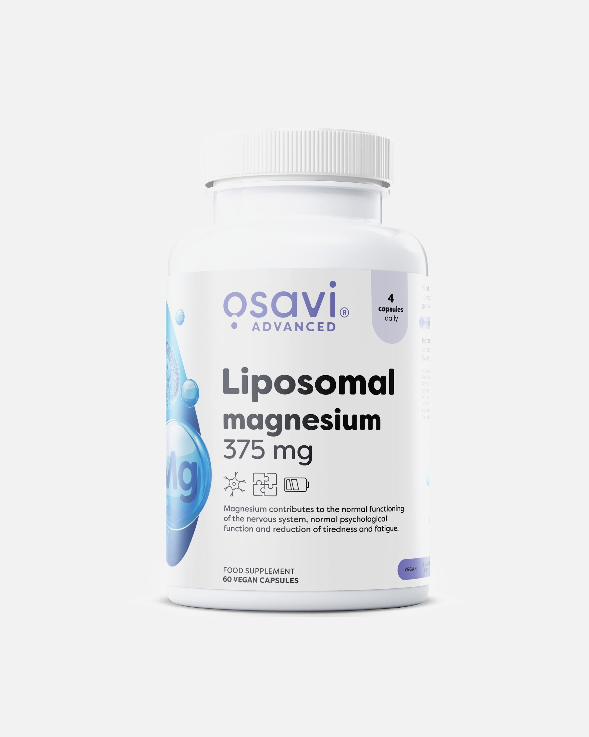 Voedingssupplement voor UnisexOsaviDefault Brand LineLiposomale Magnesium60 capsules