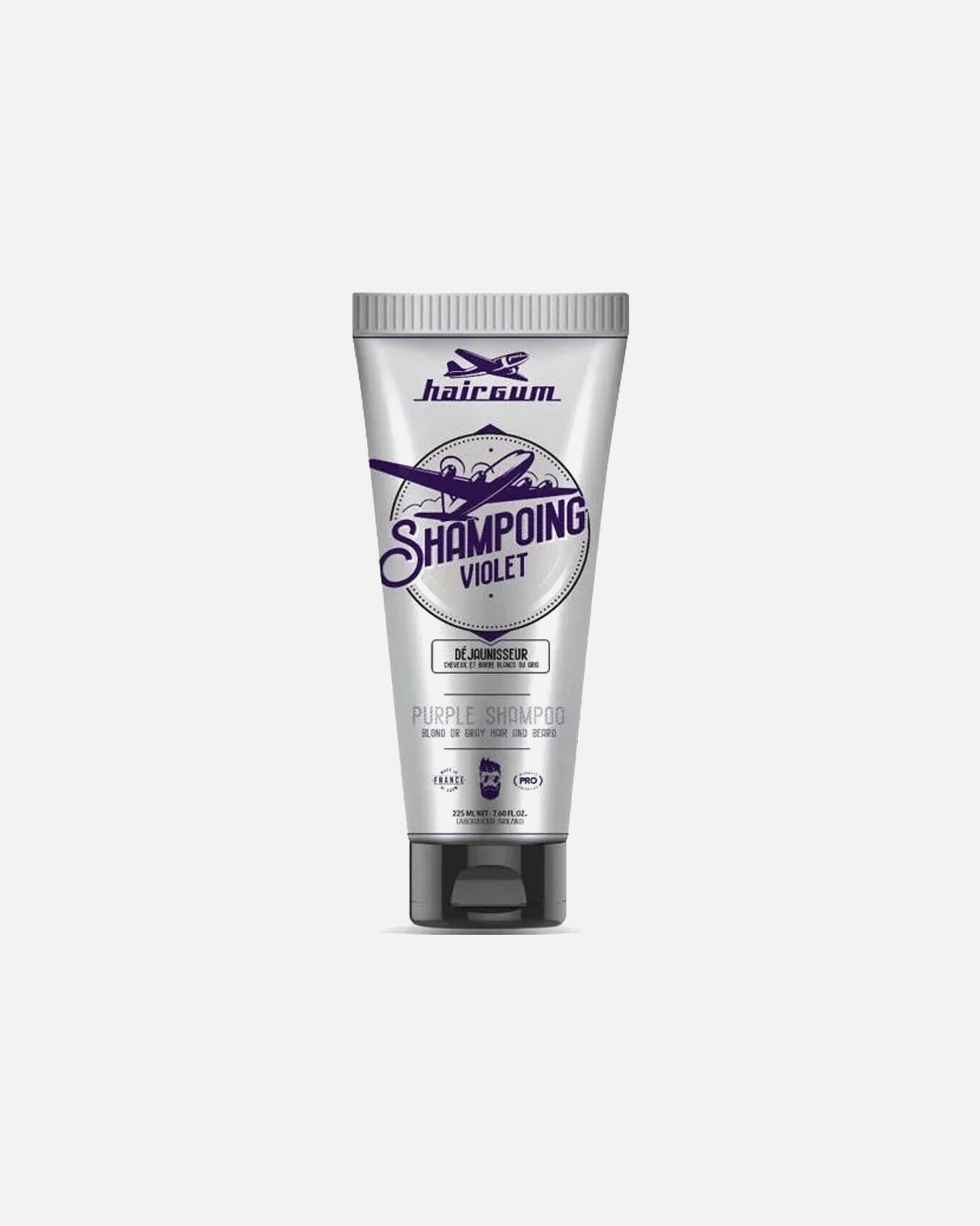 Haarshampoo voor HairgumBarber Purple Shampoo225ml