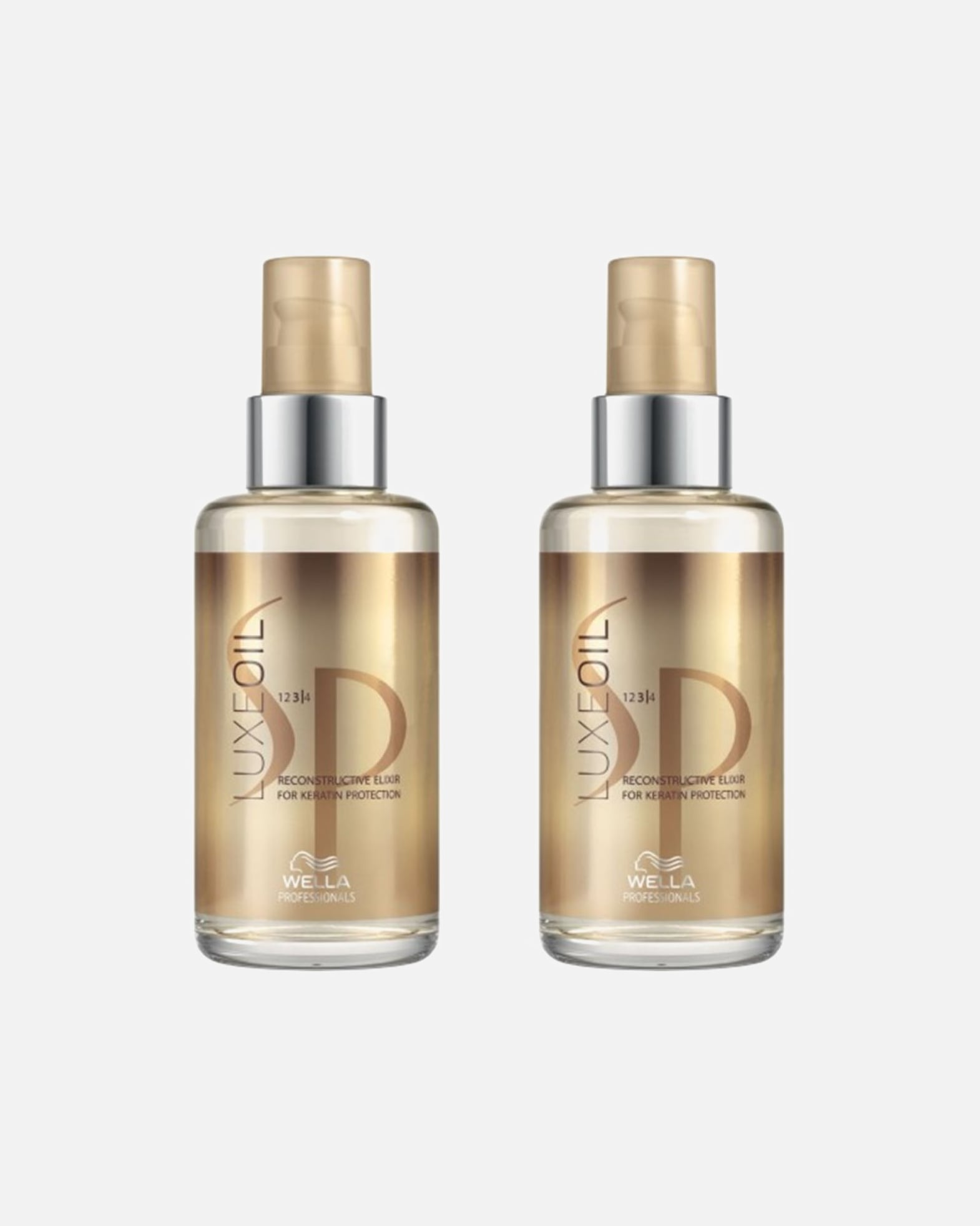 Haarolie voor LuxeOil Reconstructive Elixir 2-delige set1 stuk