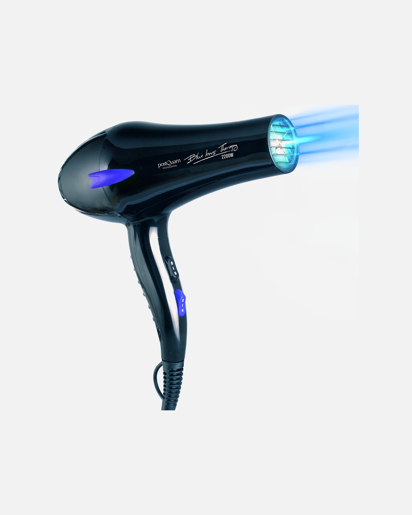 Haardroger voor UnisexBlauwe Ionen Therapie Haardroger 2200WBlauwe Ionen Therapie Haardroger 2200W