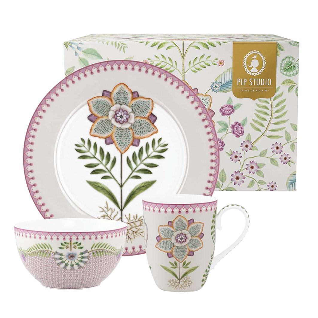 Ontbijtset Lily&Lotus set van 3